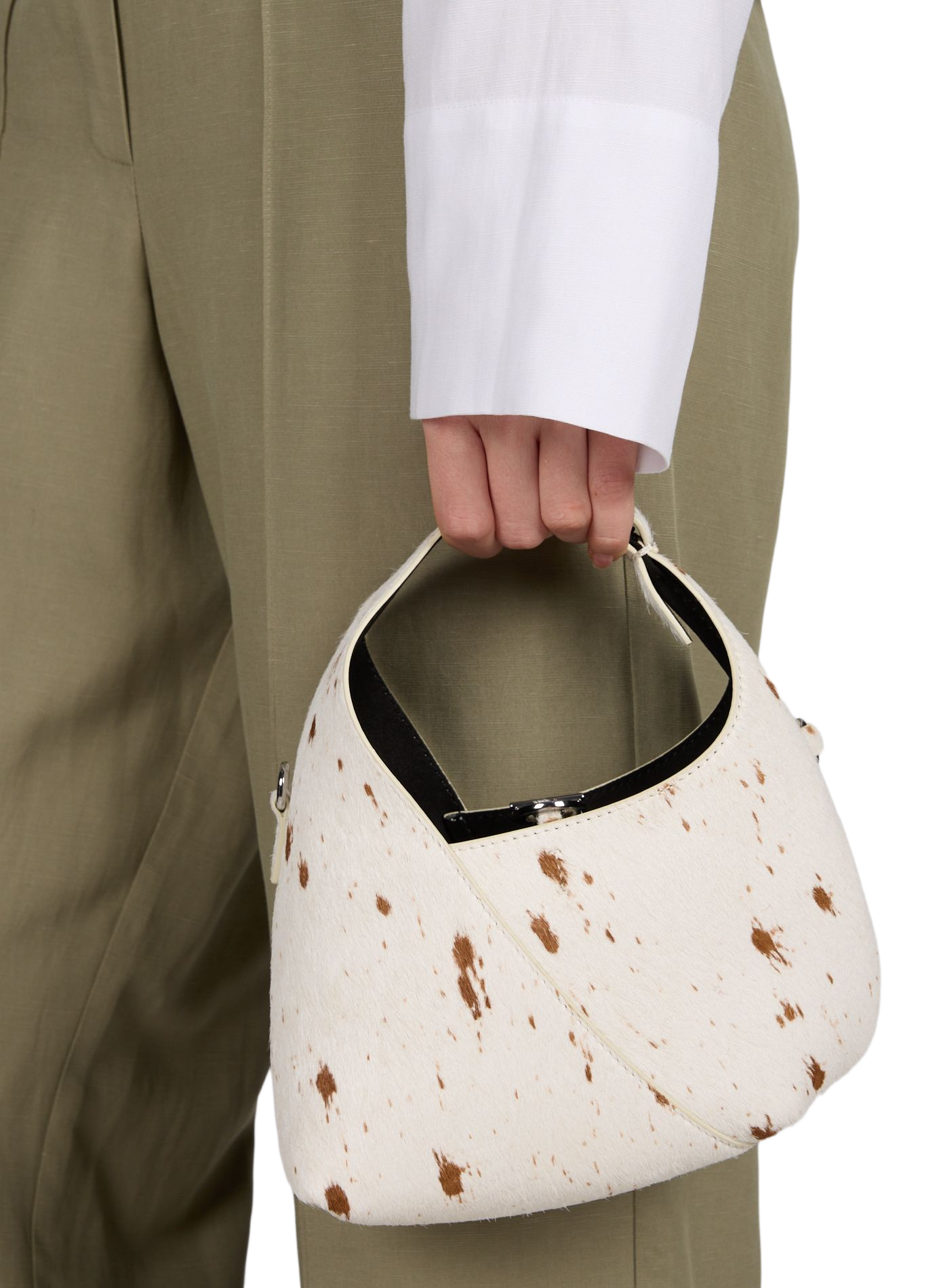 Sac à main Sakaia en cuir SAMSOE SAMSOE Blanc