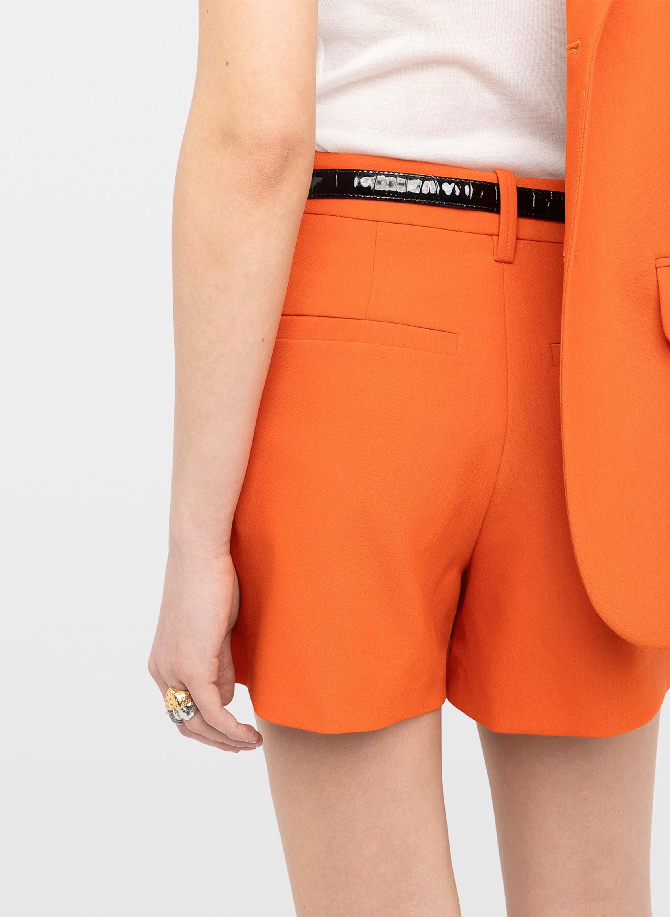 Short tailleur droit sidou ZADIG&VOLTAIRE Orange