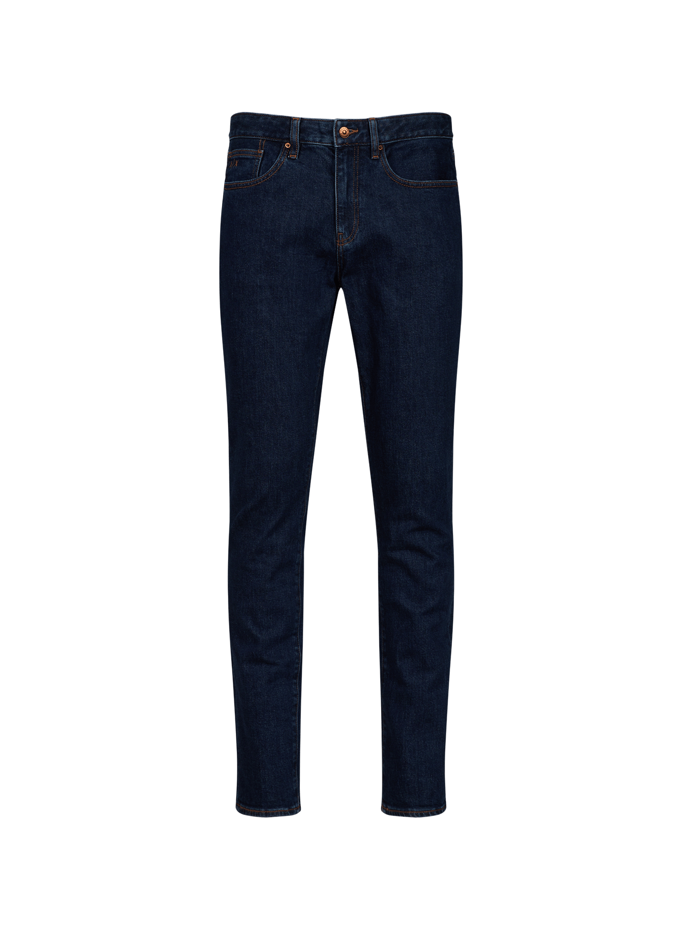 Jean slim stretch en coton mélangé ARMANI EXCHANGE Bleu