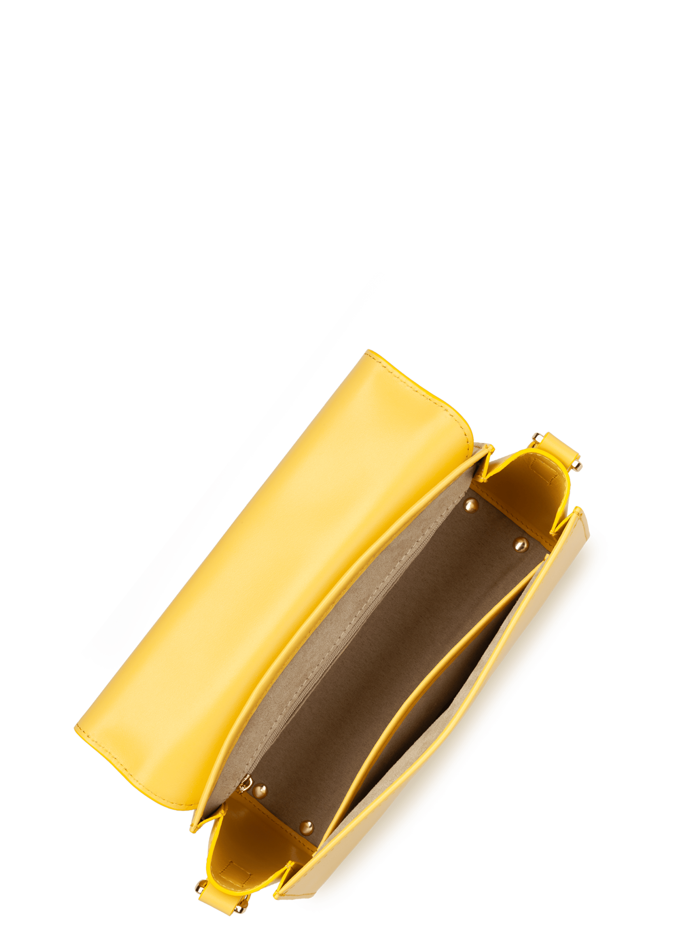 Crossbody bag - paris pad LANCASTER Yellow