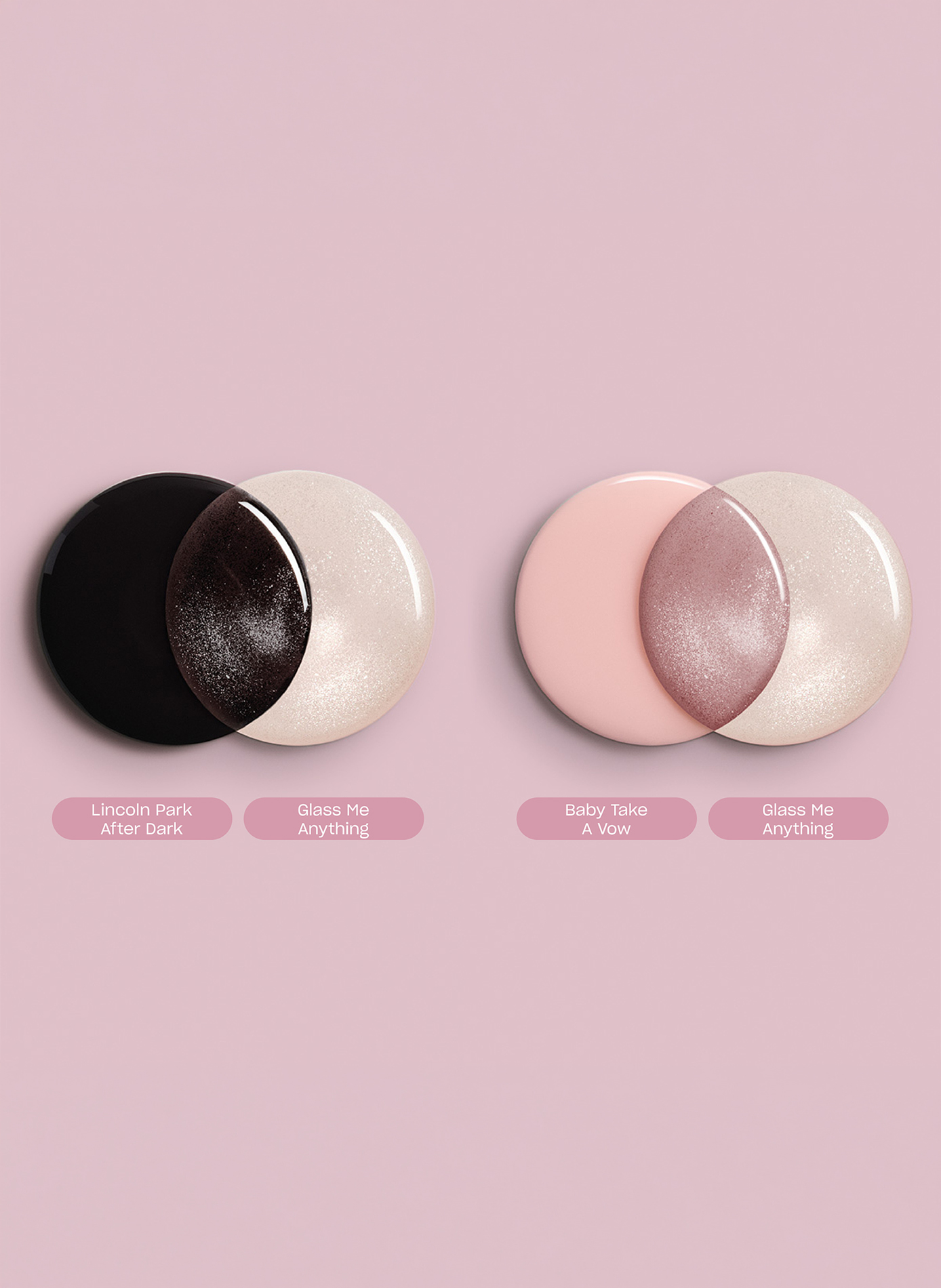 Glass Me Anything - Long-lasting gel effect nail polish, glazed finish OPI Argenté