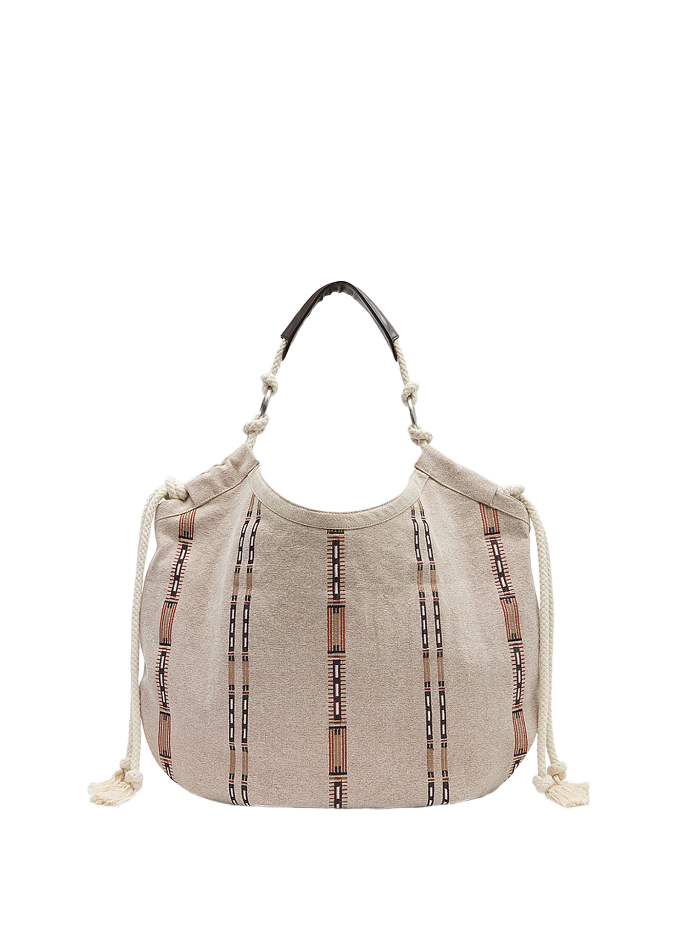 Sac cabas Byron en toile de coton tissée ISABEL MARANT Blanc