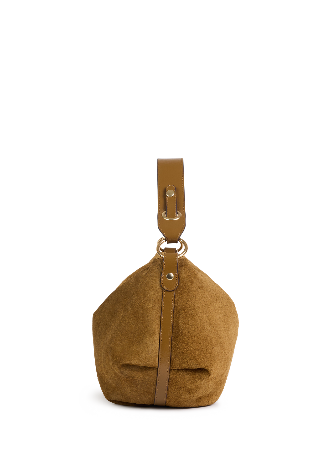 Sac bandoulière en cuir NAT & NIN Marron