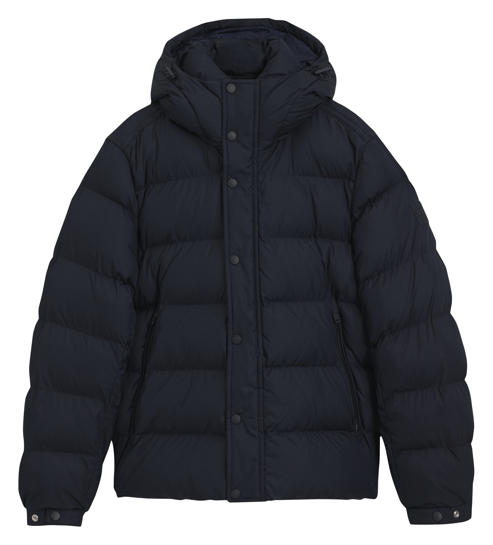Doudoune col montant BOSS Bleu