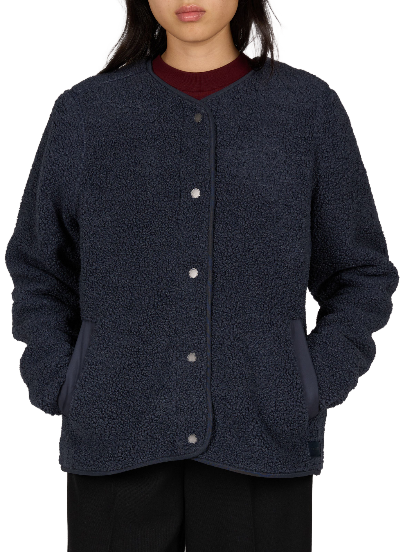 SELMA jacket in soft fleece DIDRIKSONS Blue