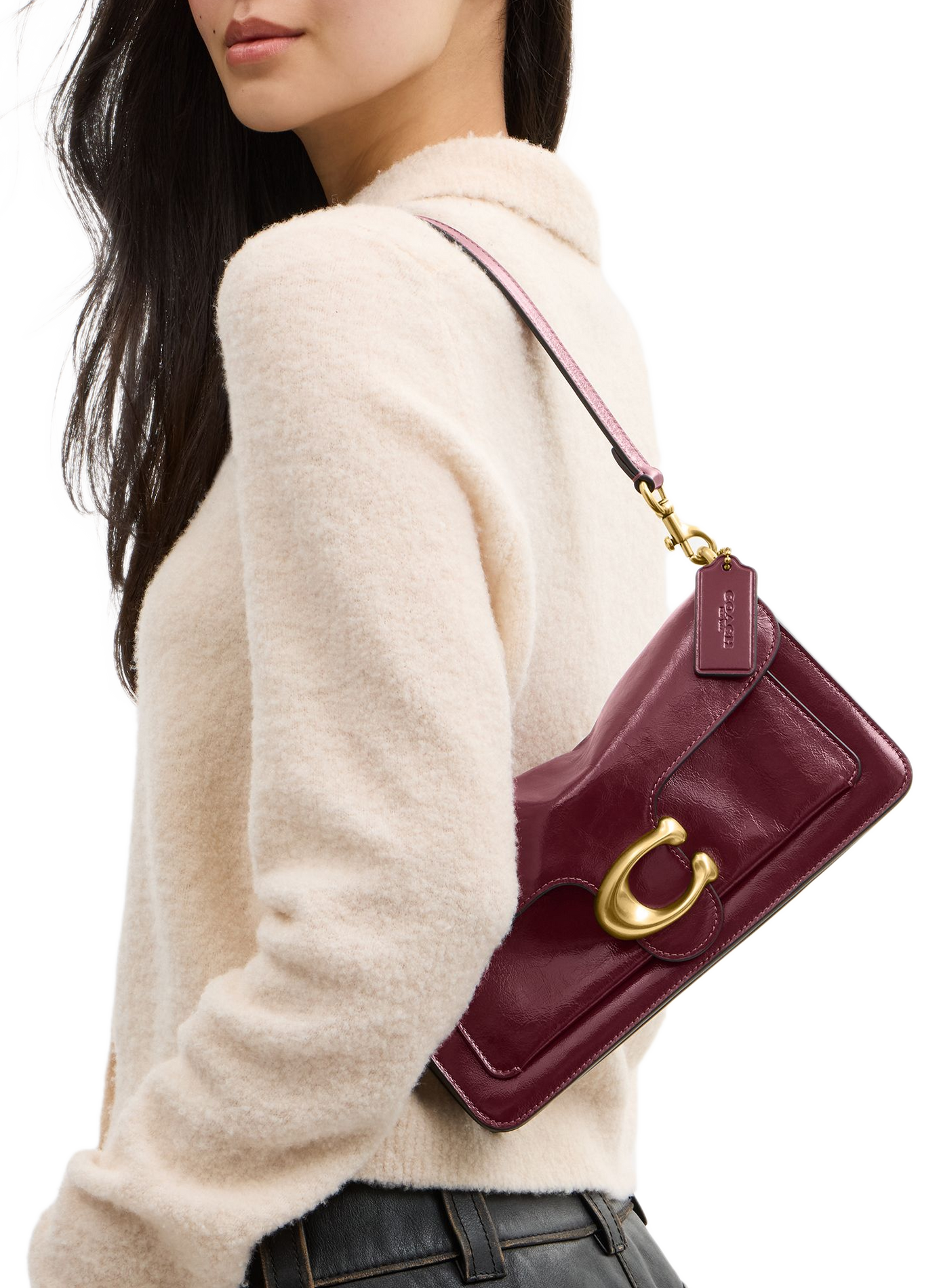 Tabby 26 leather handbag COACH Red