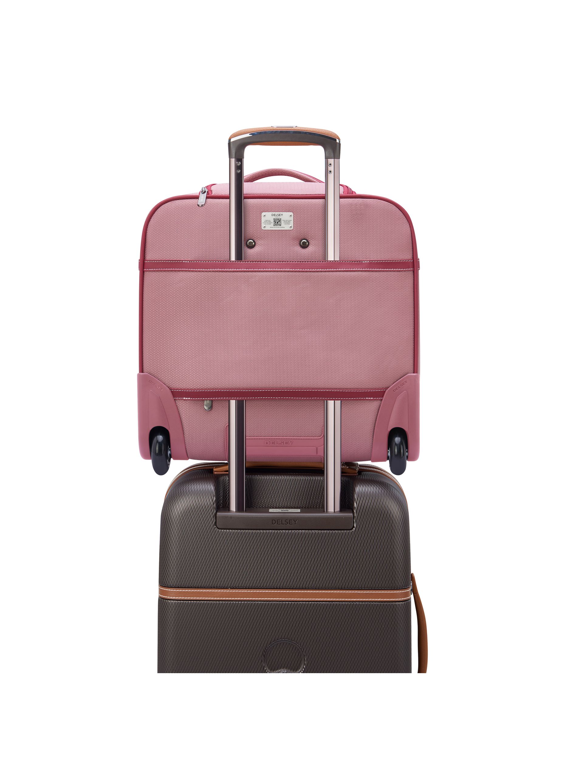 Boardcase cabine  souple taille s - chatelet air 2.0 DELSEY PARIS Rose