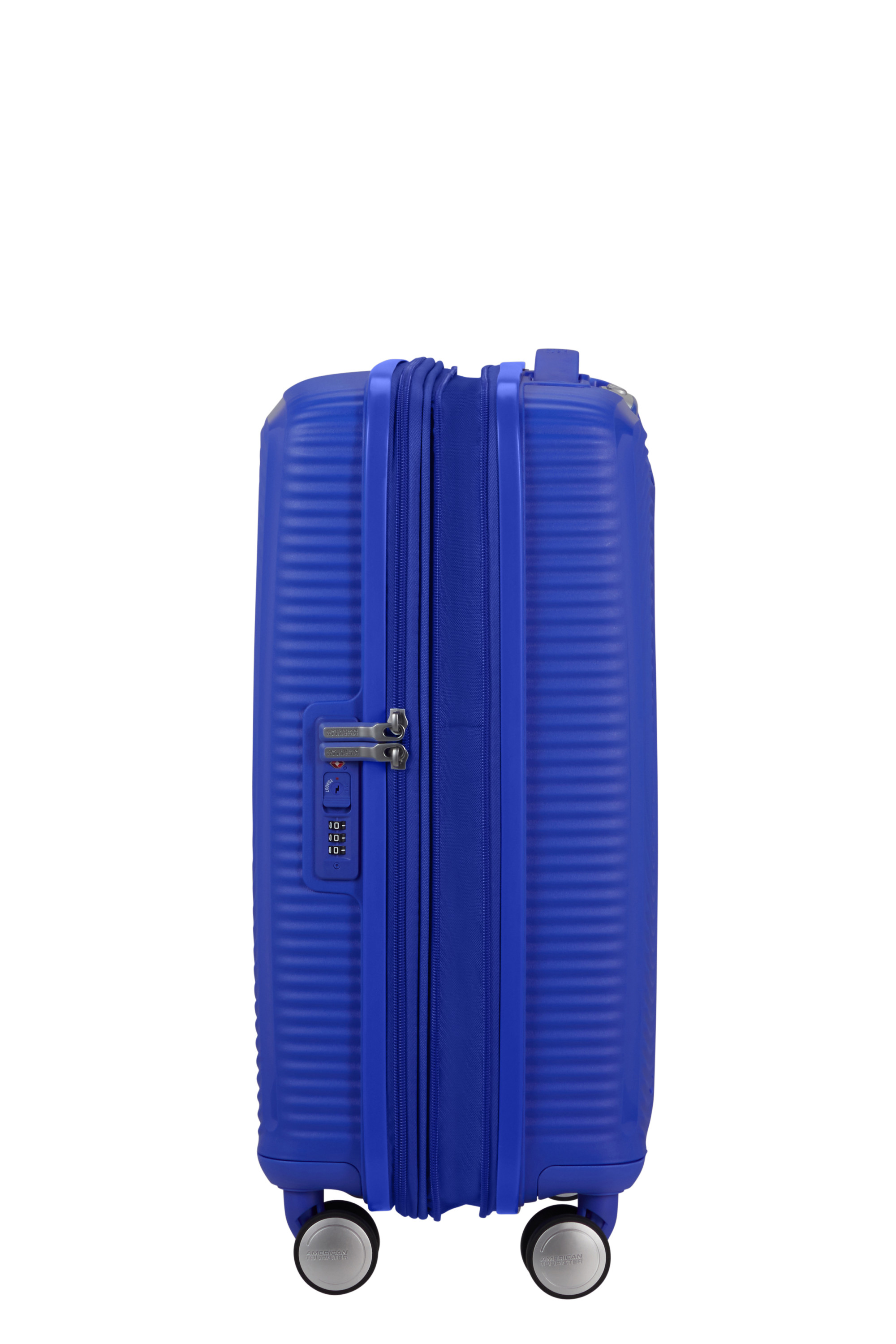 Soundbox valise 4 roues taille s AMERICAN TOURISTER Bleu