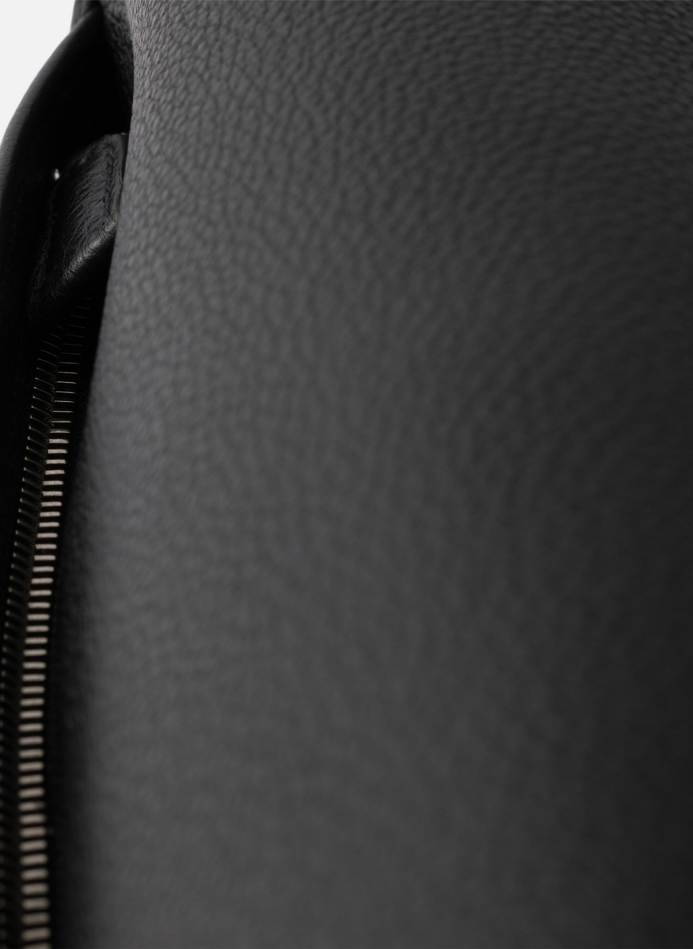 Sac à bandoulière en cuir PRADA Noir