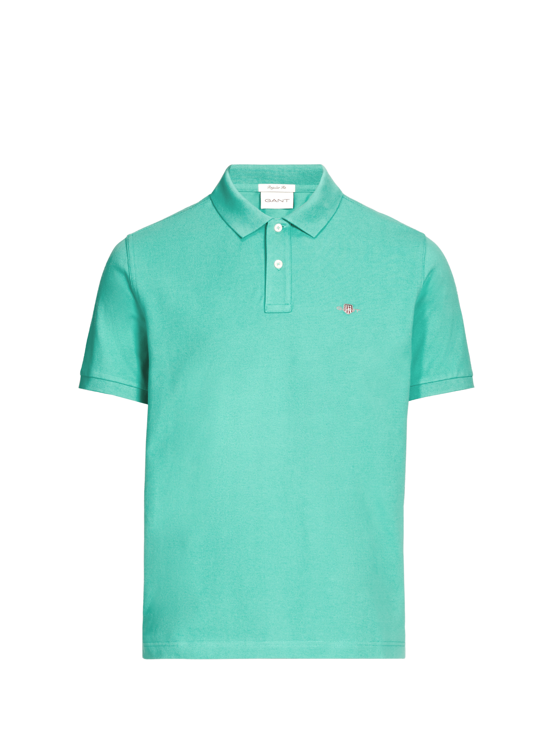 Polo à manches courtes en coton  Tropic blue