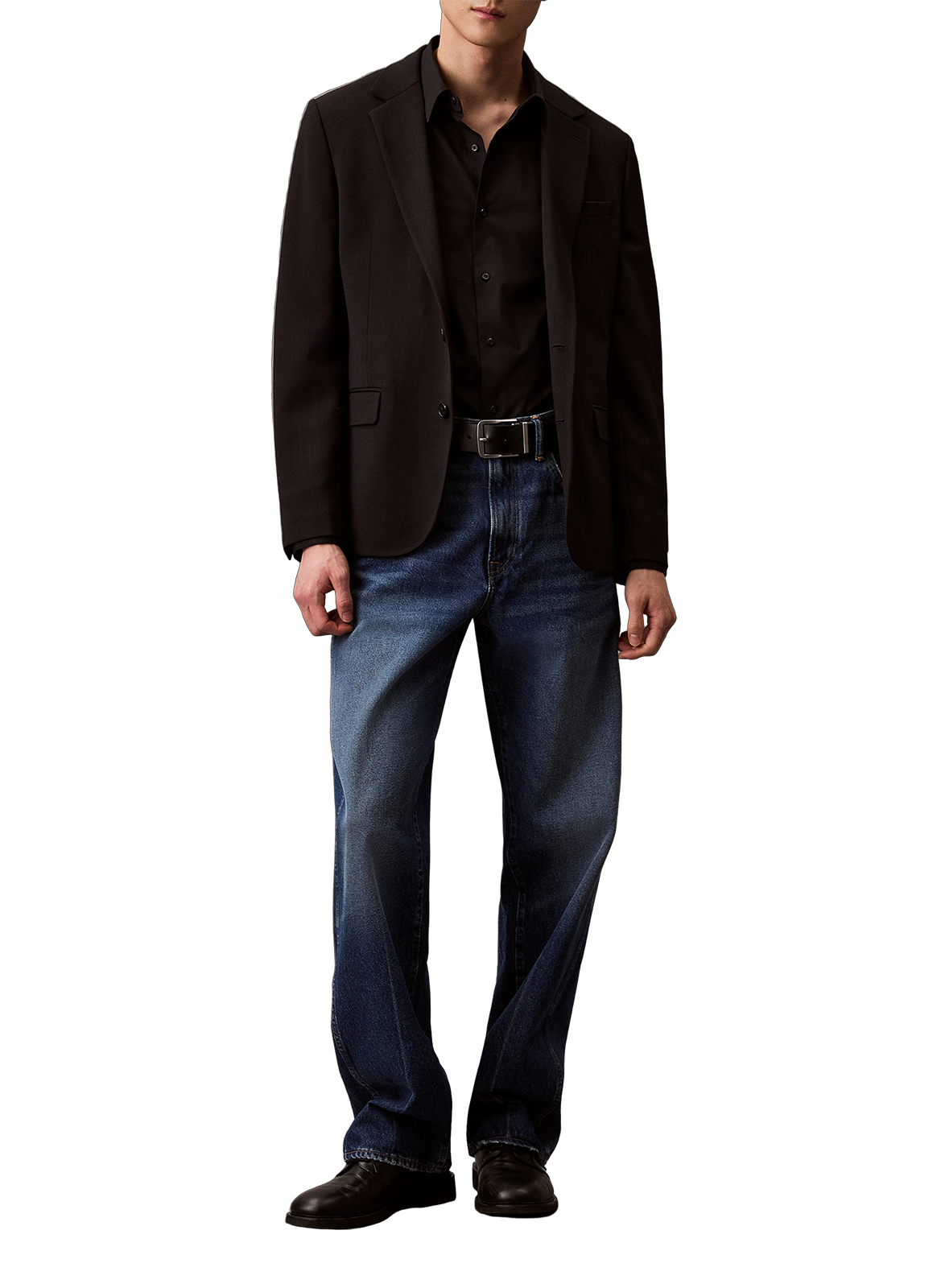 Chemise stretch CALVIN KLEIN Noir