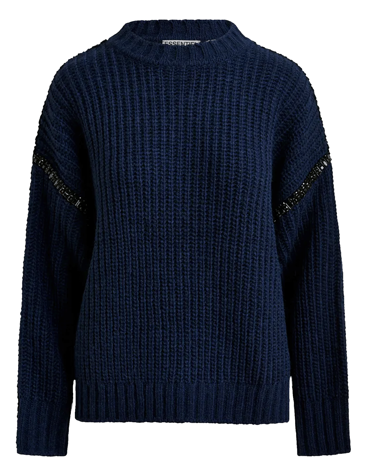 Pull oversize à col amovible indsay ESSENTIEL ANTWERP Bleu