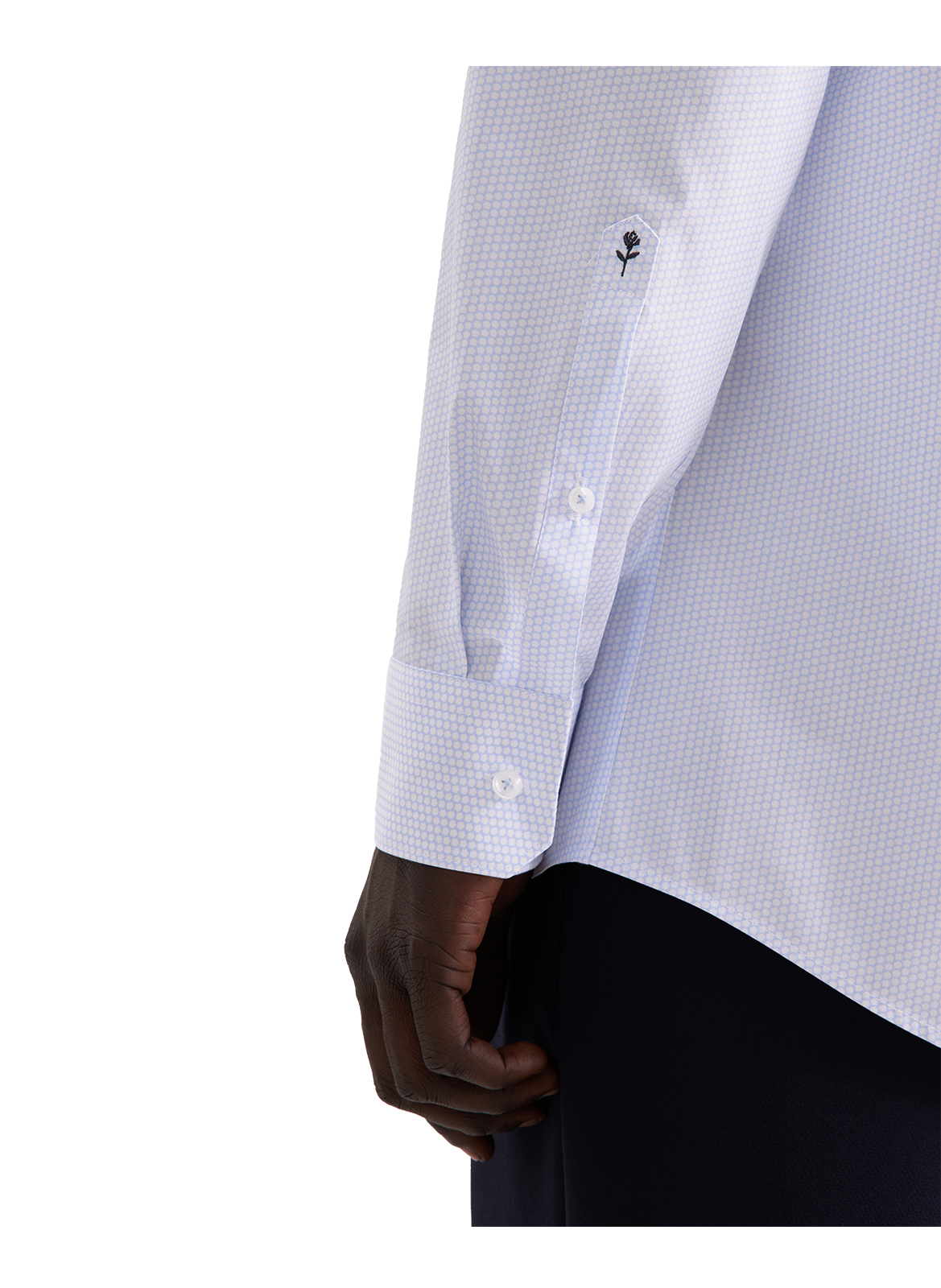 Cotton patterned shirt SEIDENSTICKER Blue