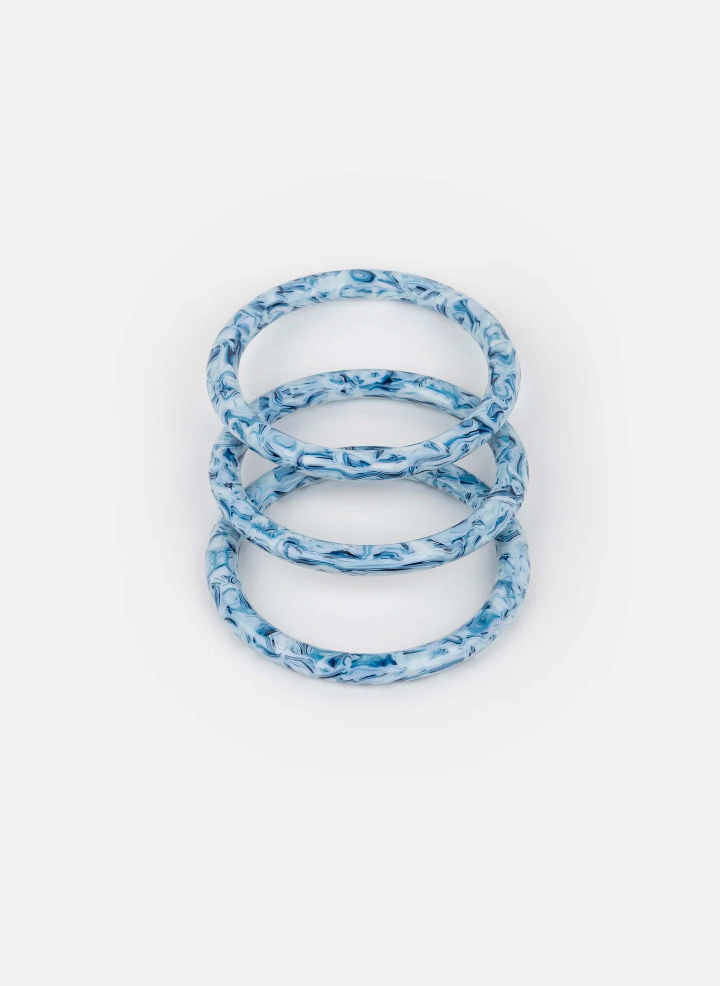 Jonc en acétate de cellulose l/xl KURAGE GINZA Bleu