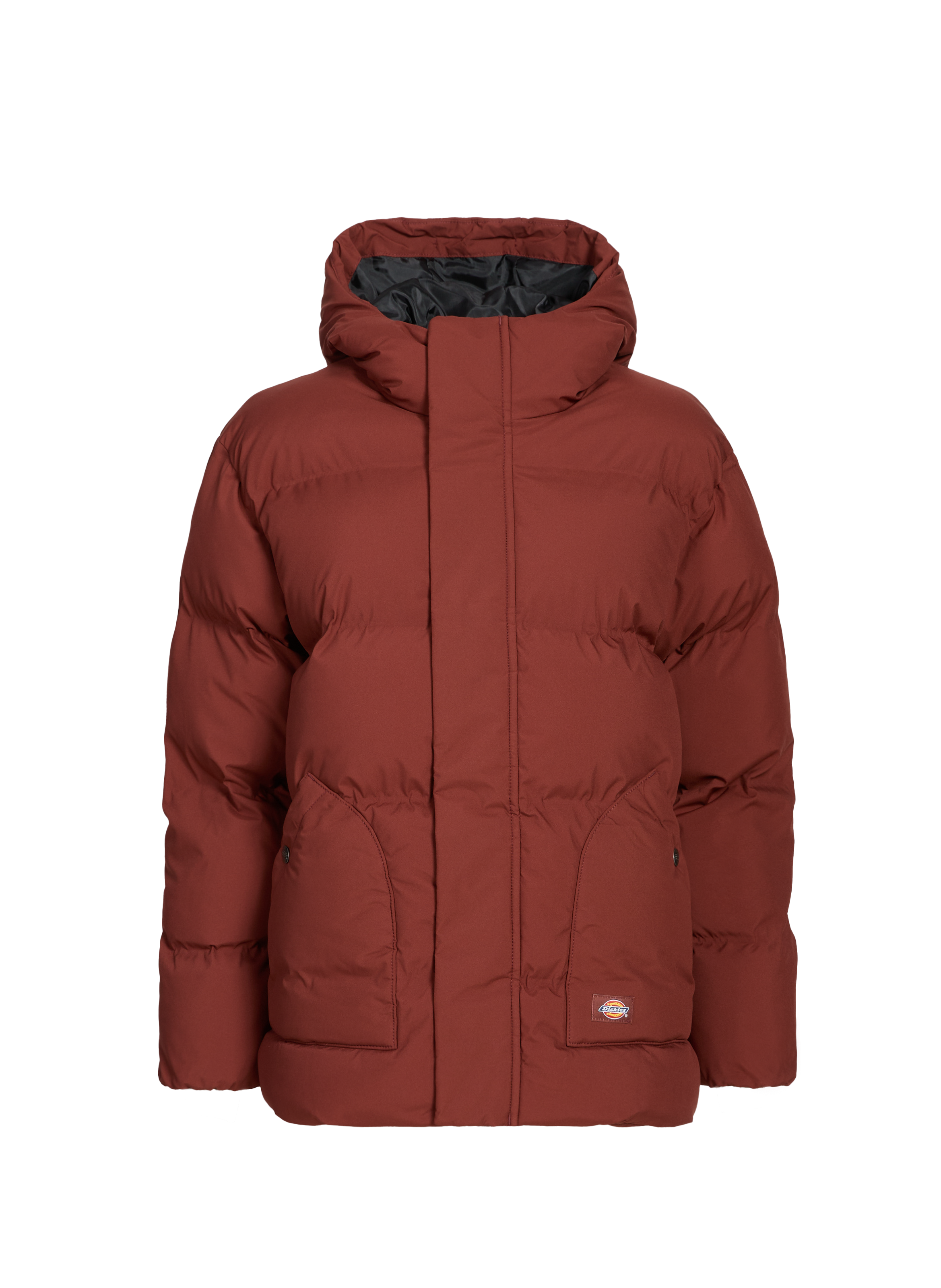DICKIES Doudoune matelassée à capuche Rouge