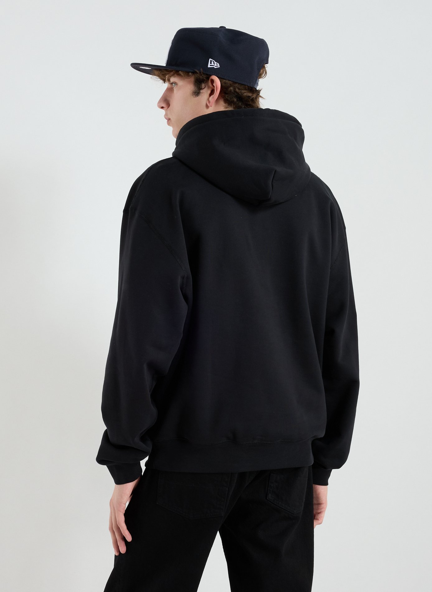 Cotton hoodie 3 PARADIS Black
