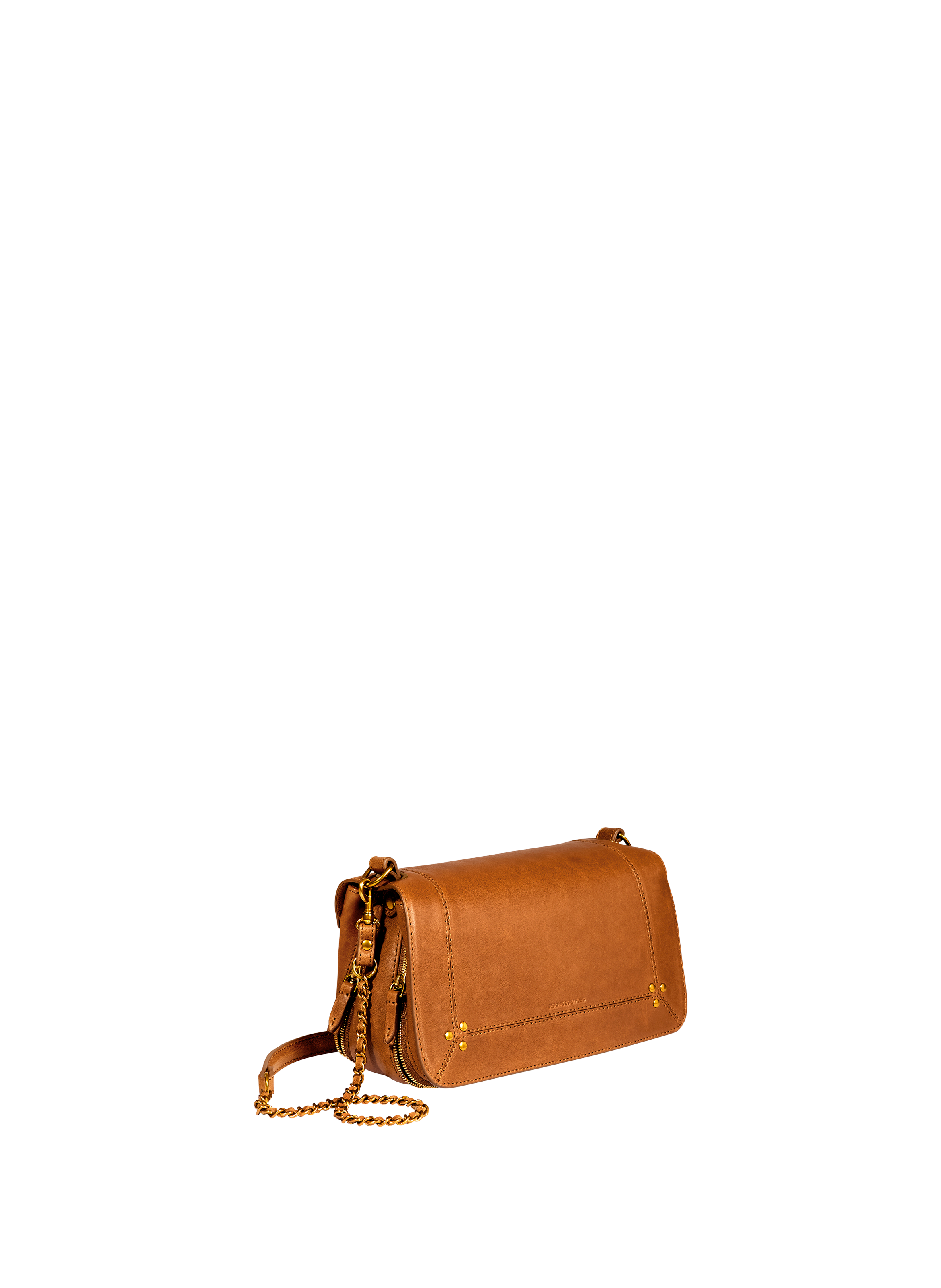 Bobi crocodile-effect bag JÉRÔME DREYFUSS Brown