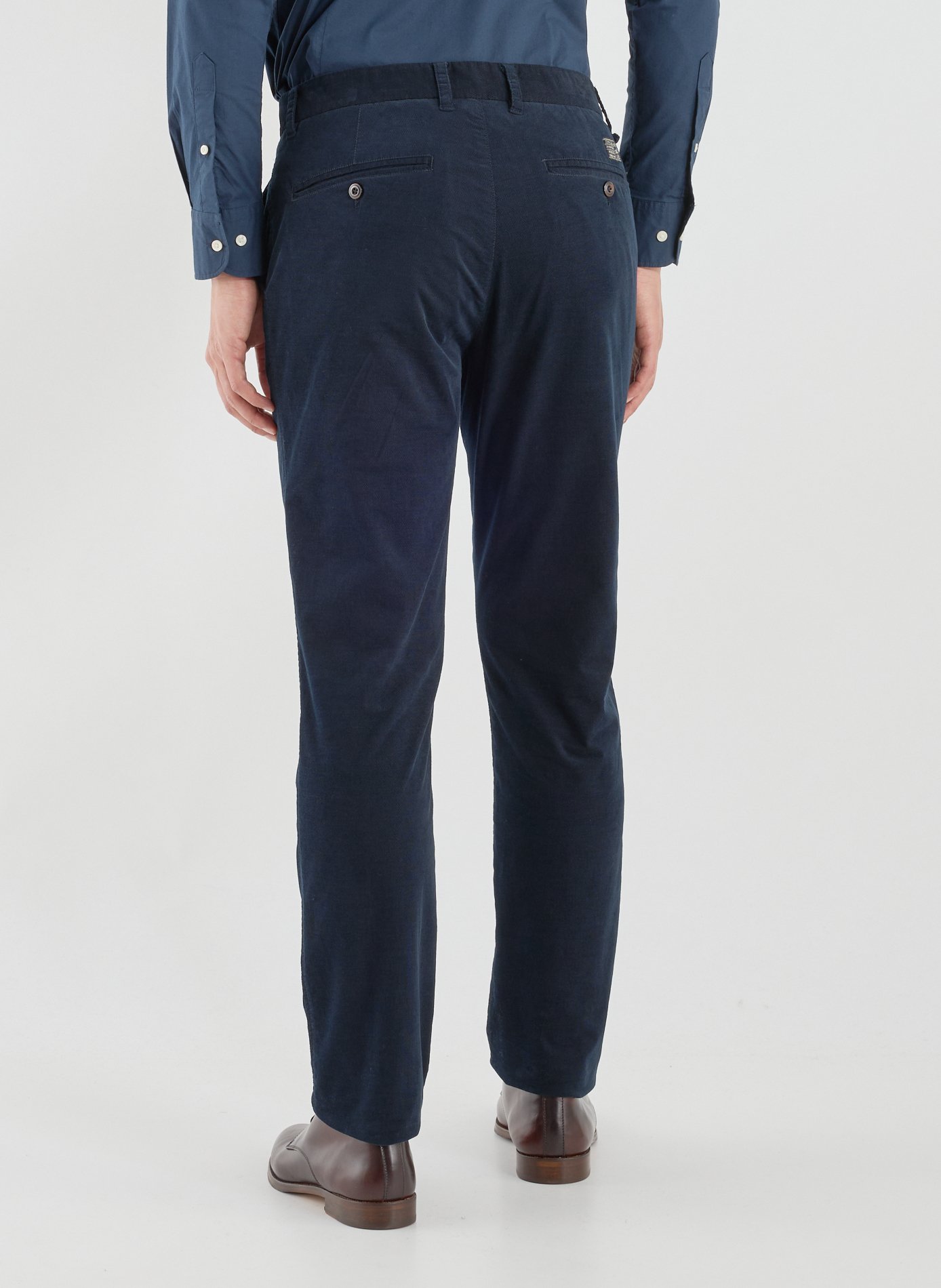 Cotton Trousers LA MARTINA Blue