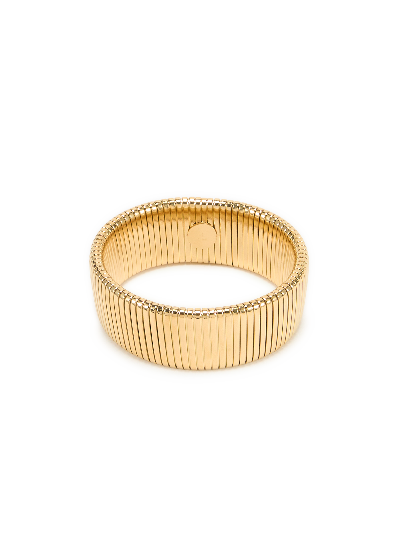 Bracelet à rayures AU PRINTEMPS PARIS Doré