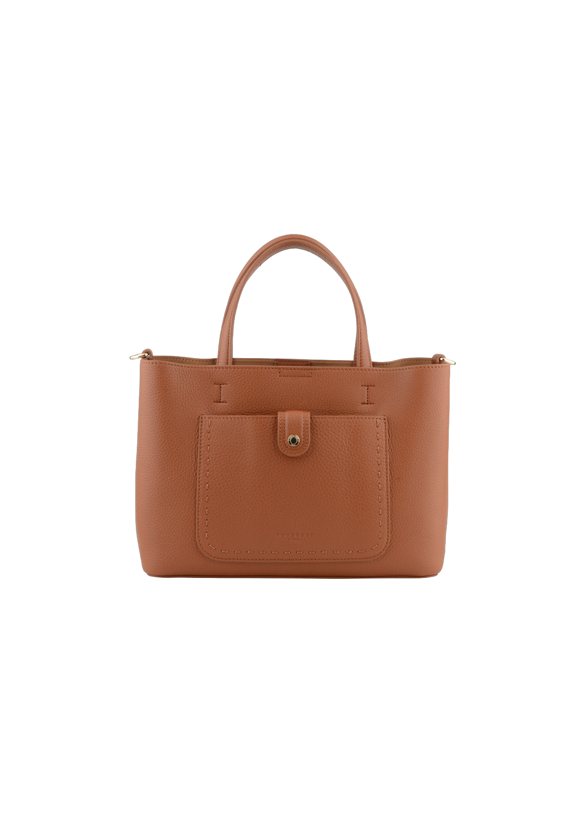 Bride Soft | Sac besace en cuir de vachette POURCHET Marron