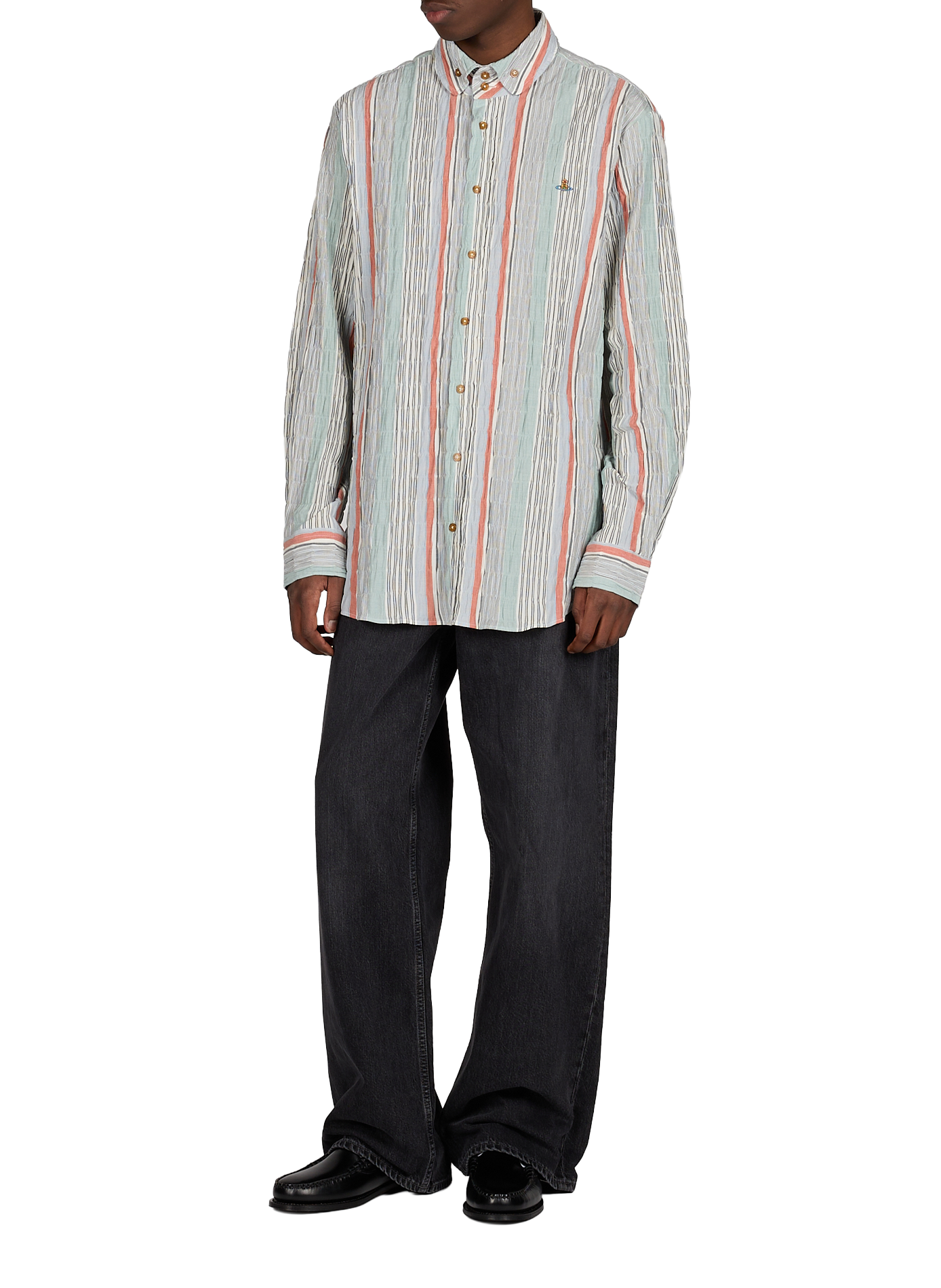 Buckle leather loafers HEREU Black