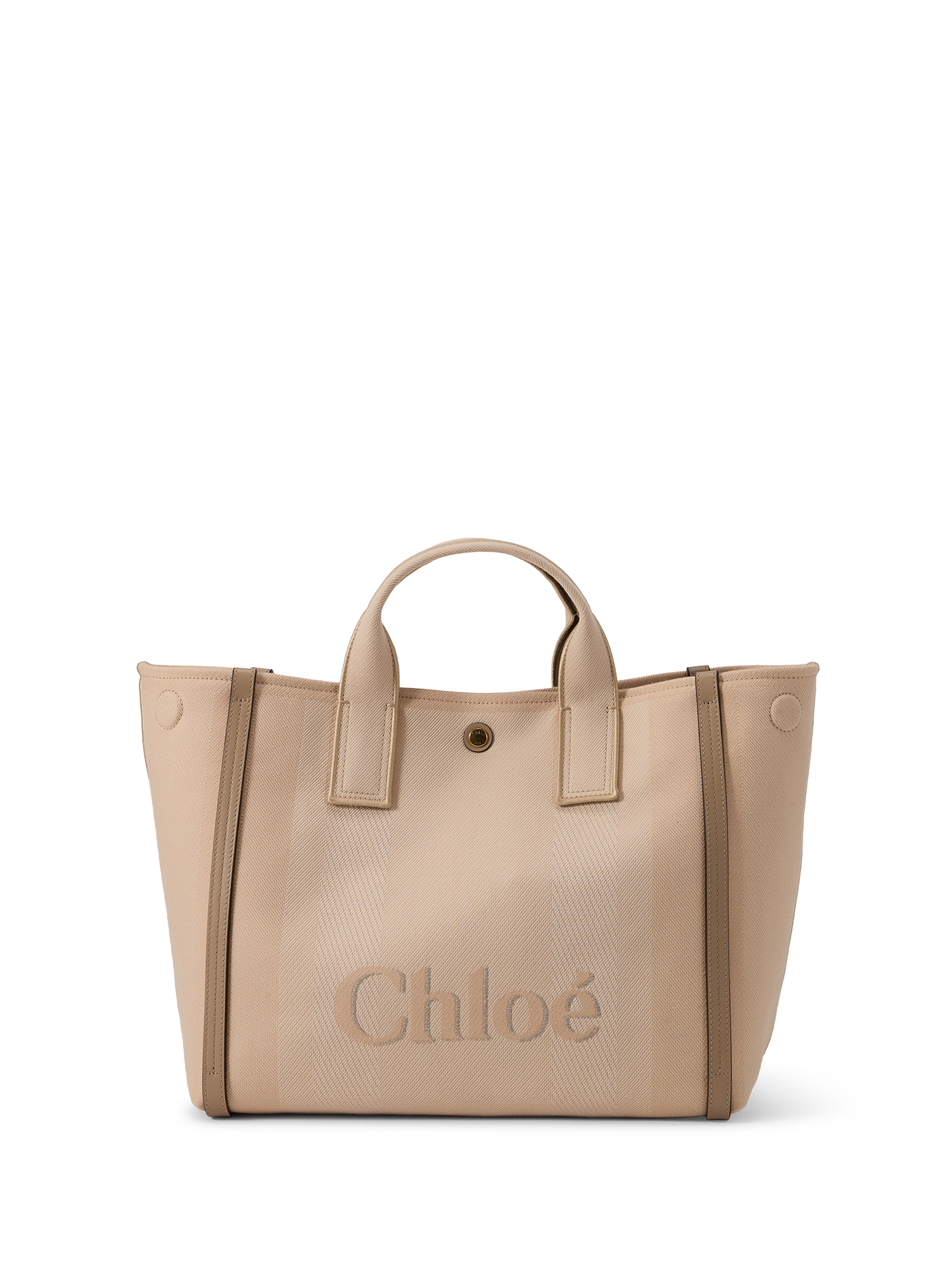 Sac cabas en cuir CHLOÉ Beige