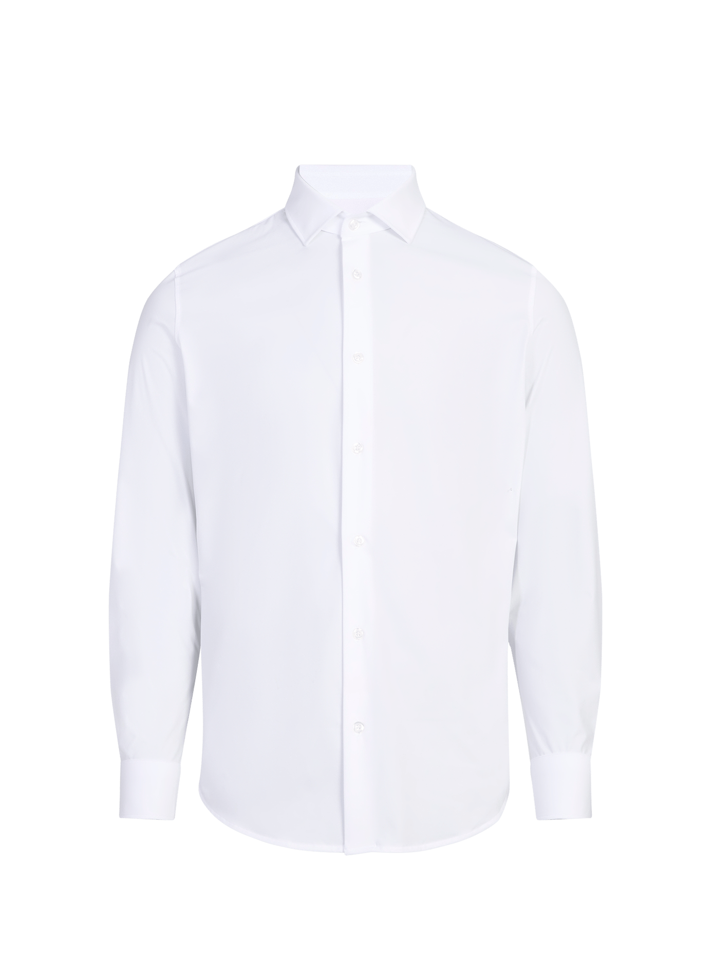 Chemise col classique droite unie CRUNA Blanc
