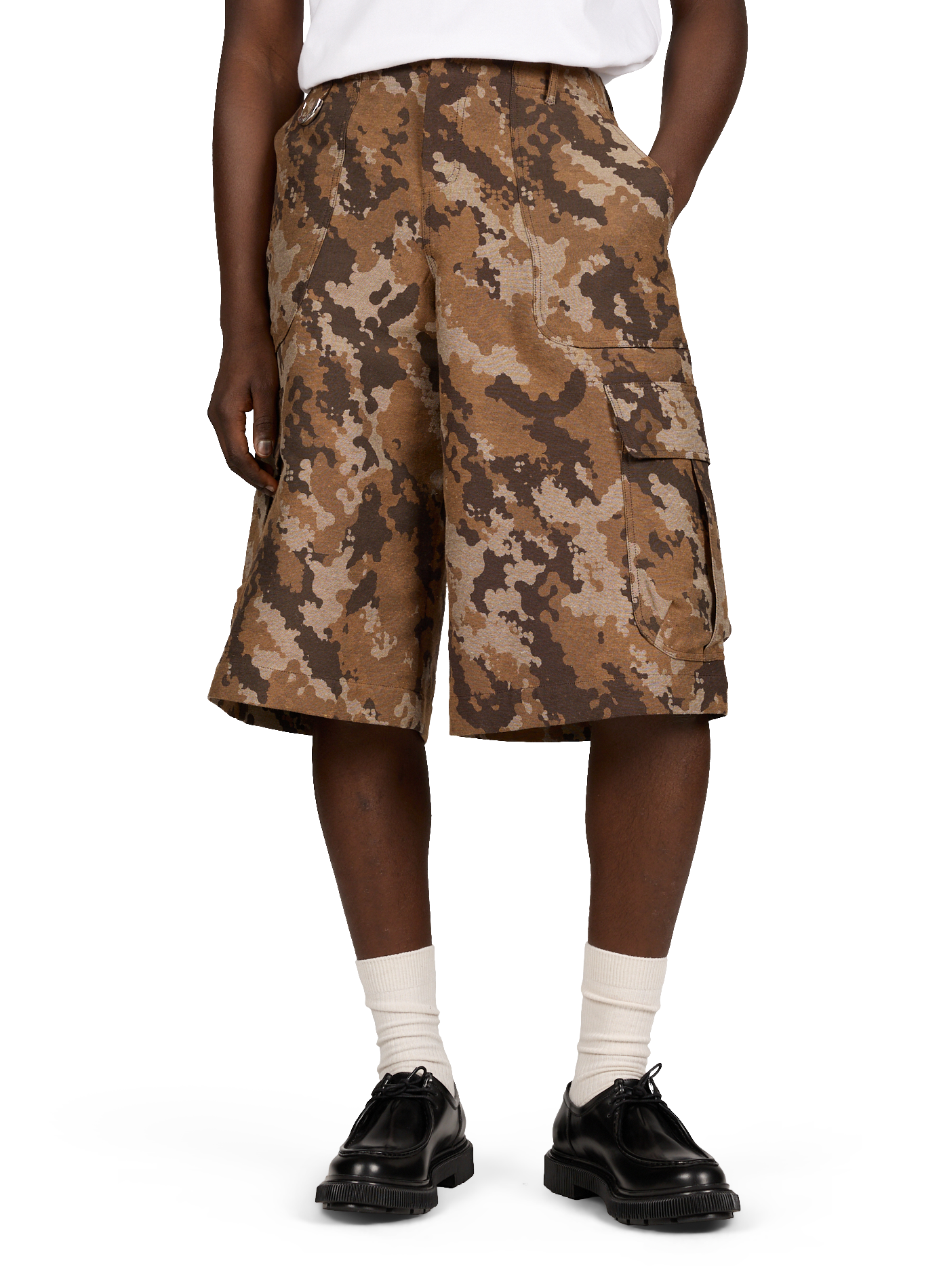 Short military in blended cotton 3 PARADIS Multicolour