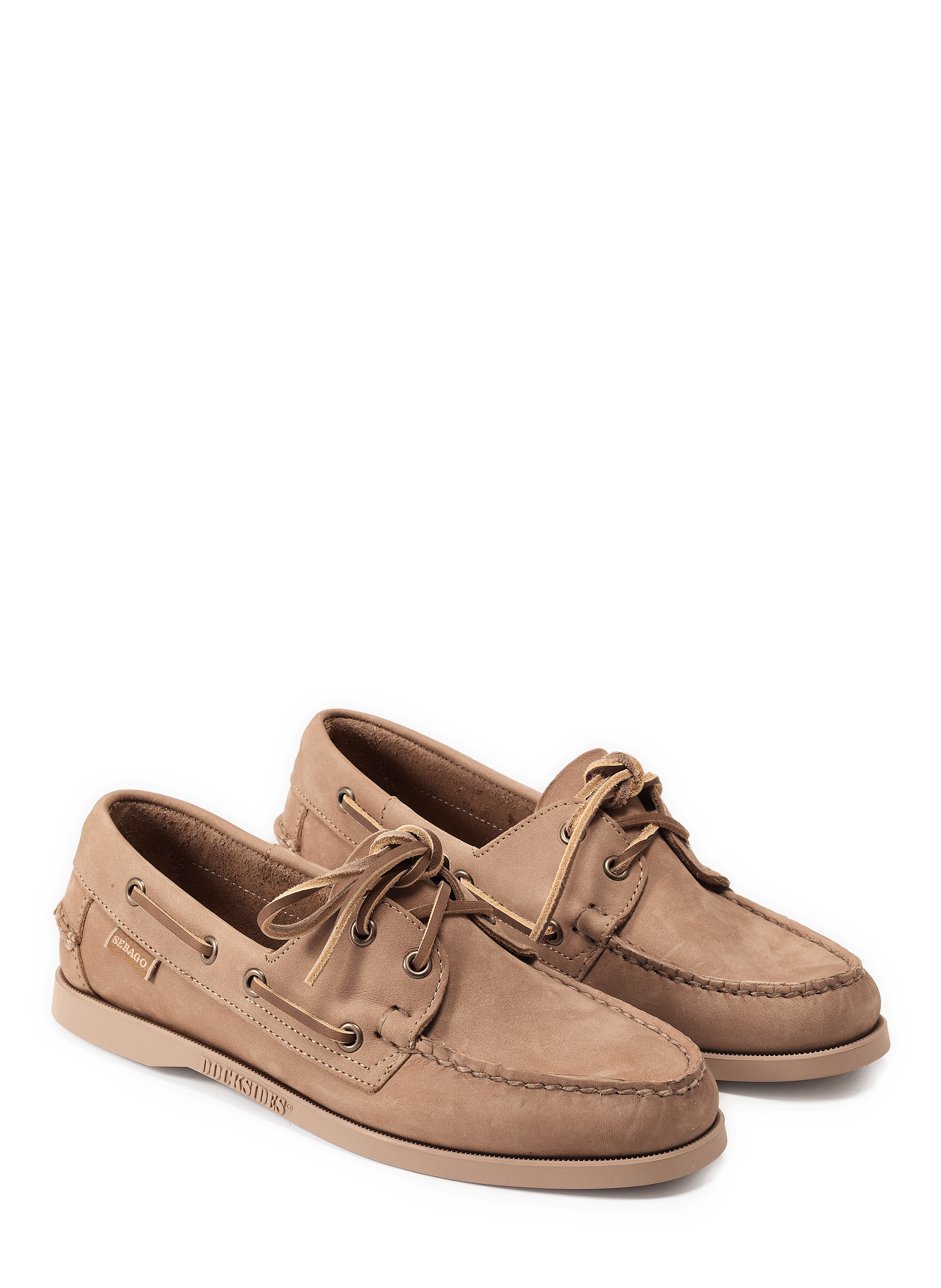Suede Docksides Portland Moccasins SEBAGO Brown