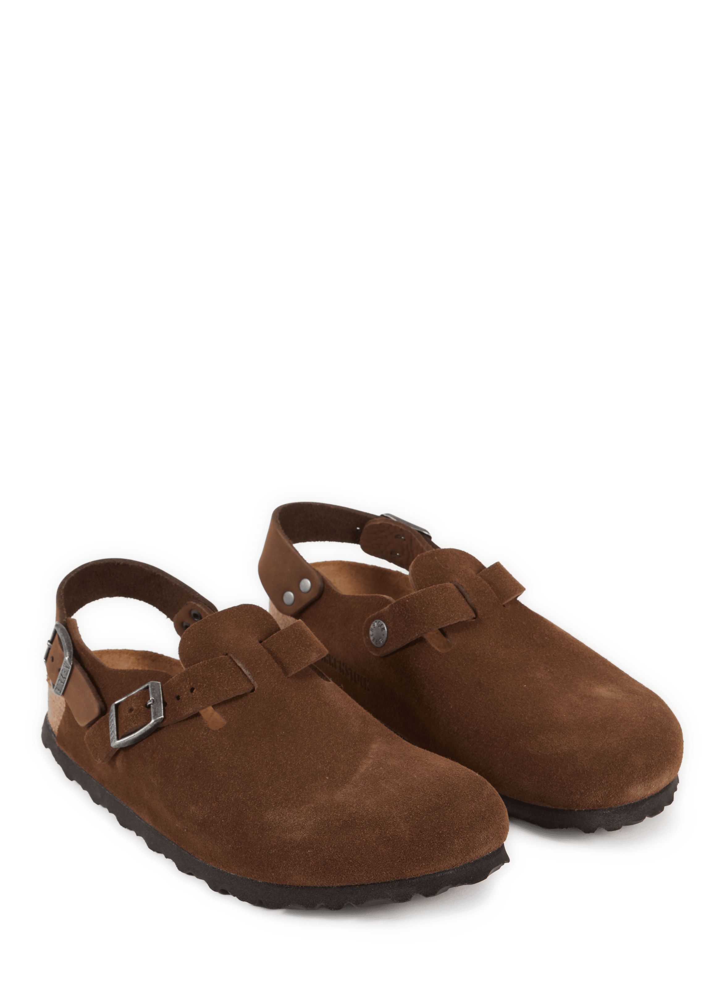 Mules suédées Tokio BIRKENSTOCK Marron
