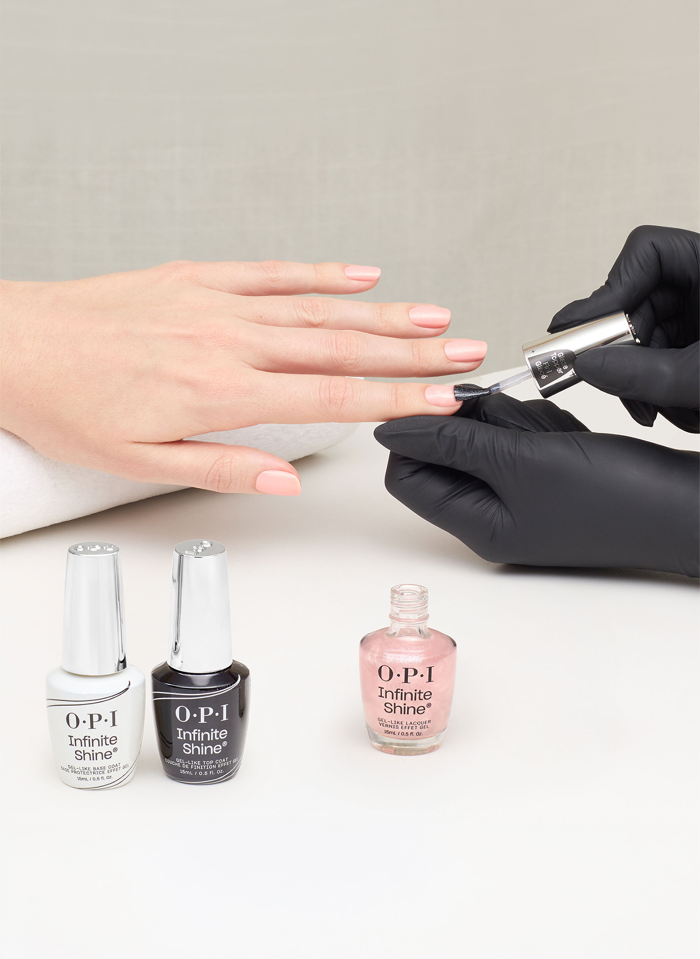 Glass Me Anything - Long-lasting gel effect nail polish, glazed finish OPI Argenté