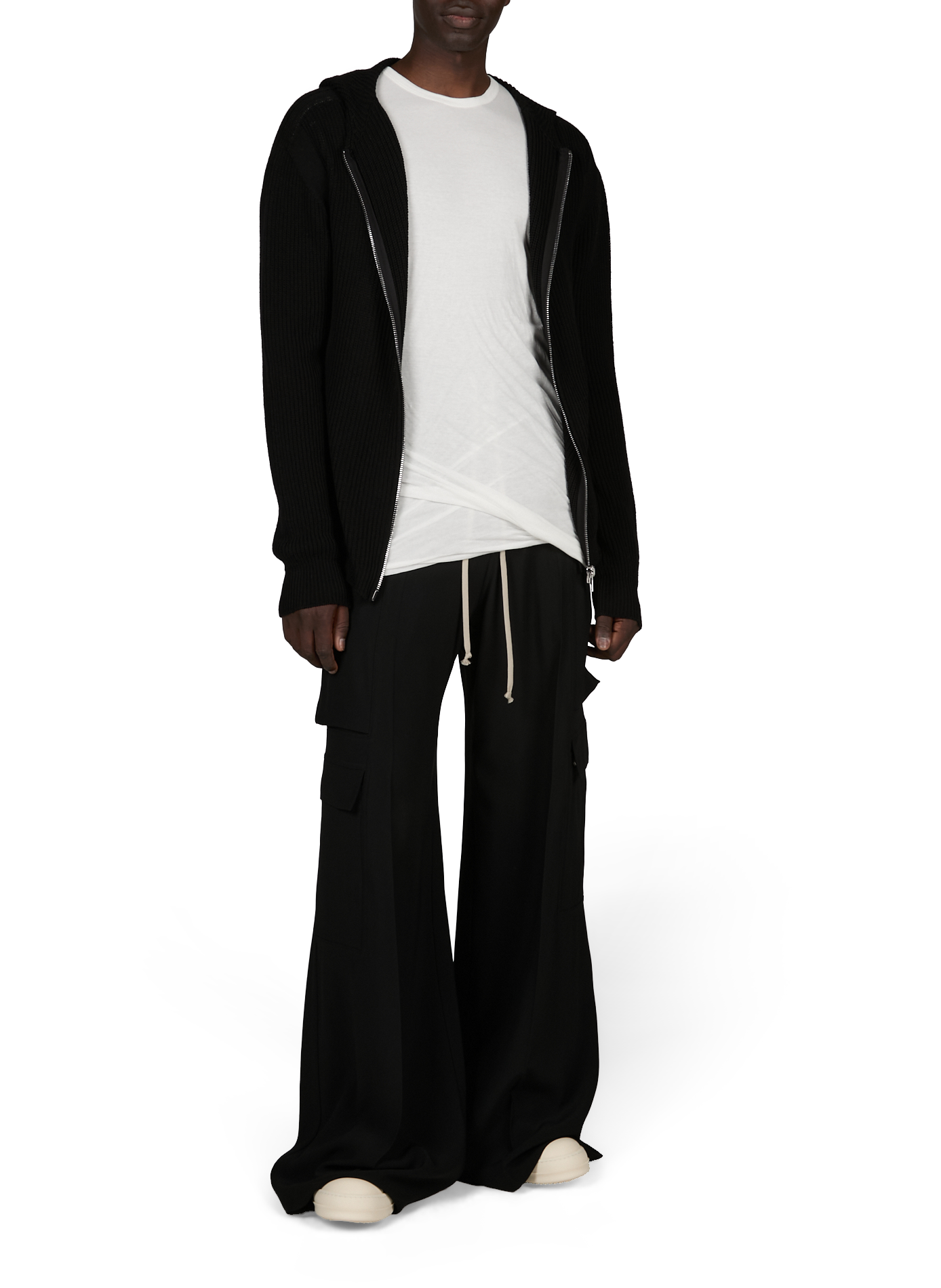 Reißverschlussweste RICK OWENS Schwarz