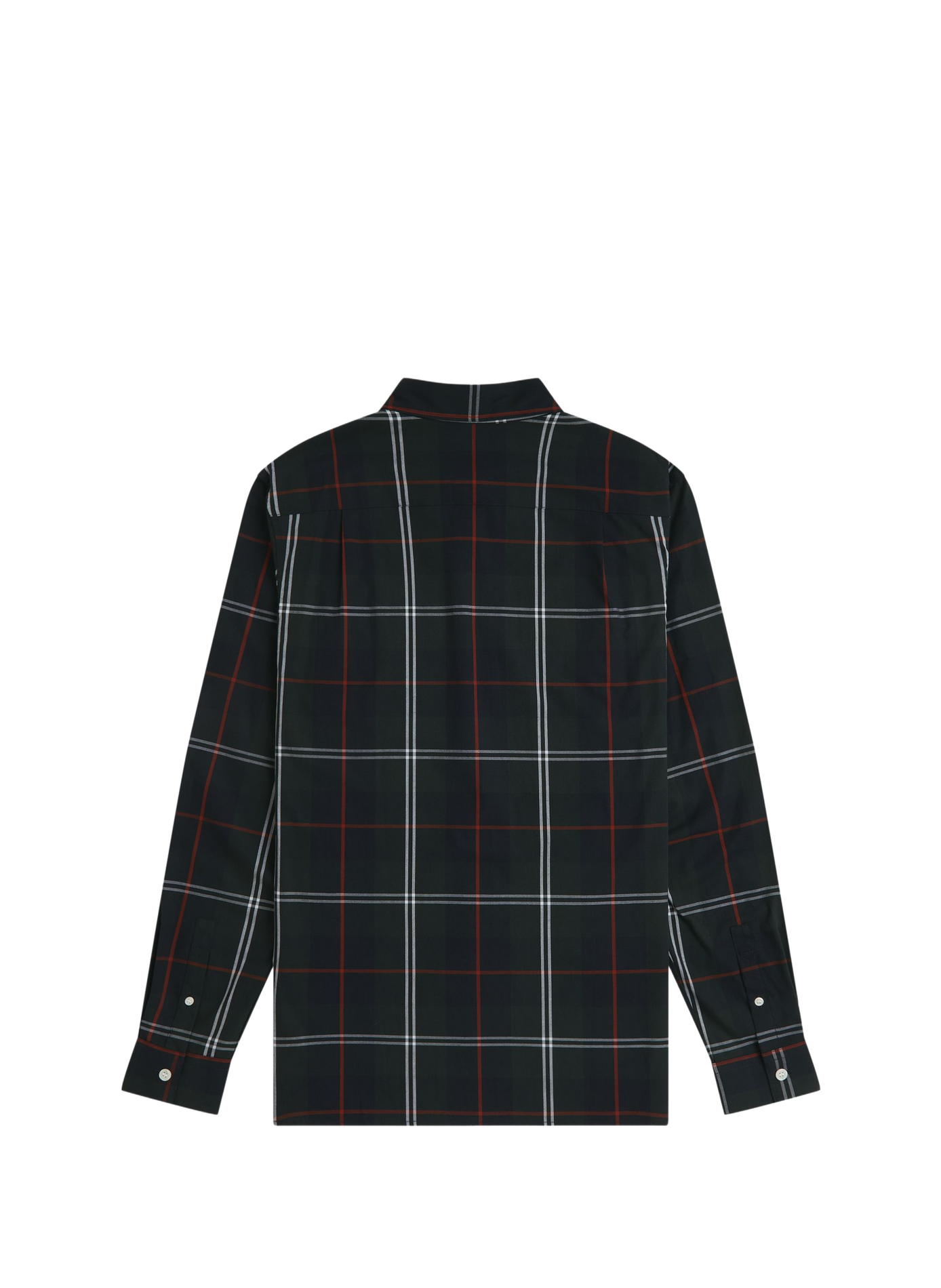 Chemise col classique en coton FRED PERRY Vert