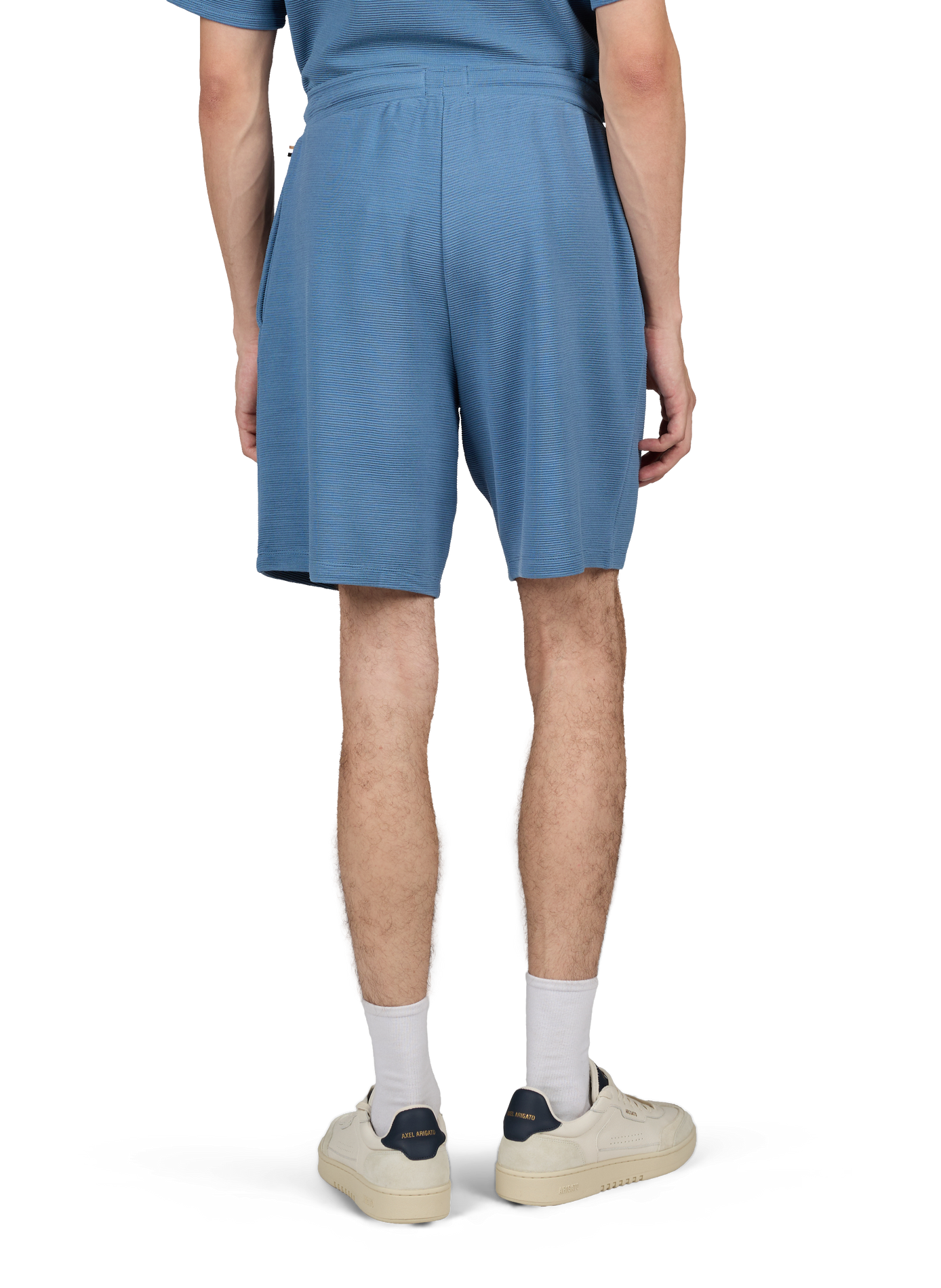 Einfarbig BOSS Blau