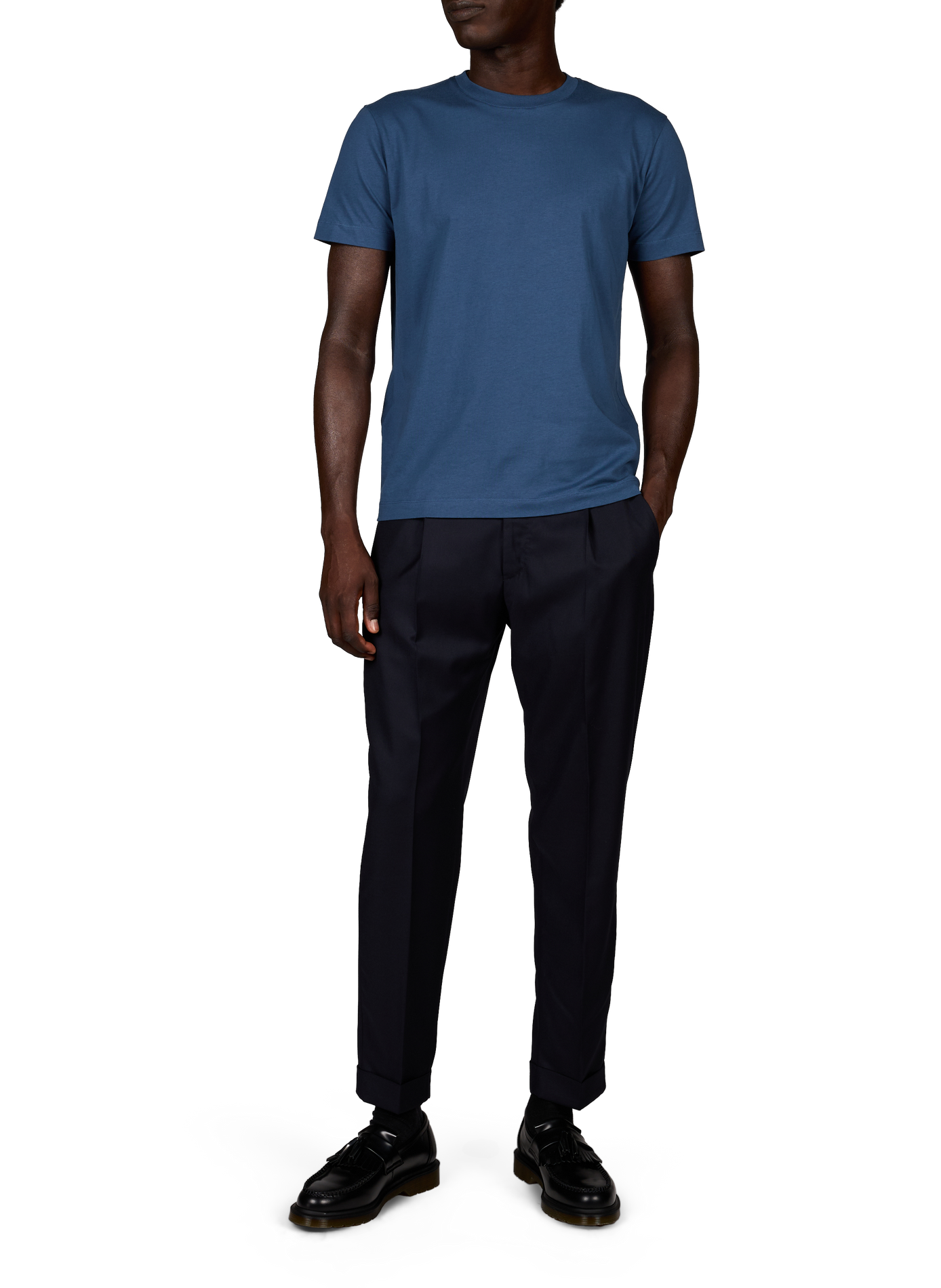 T-shirt Jeff-O in cotton | Blue AU PRINTEMPS PARIS Men