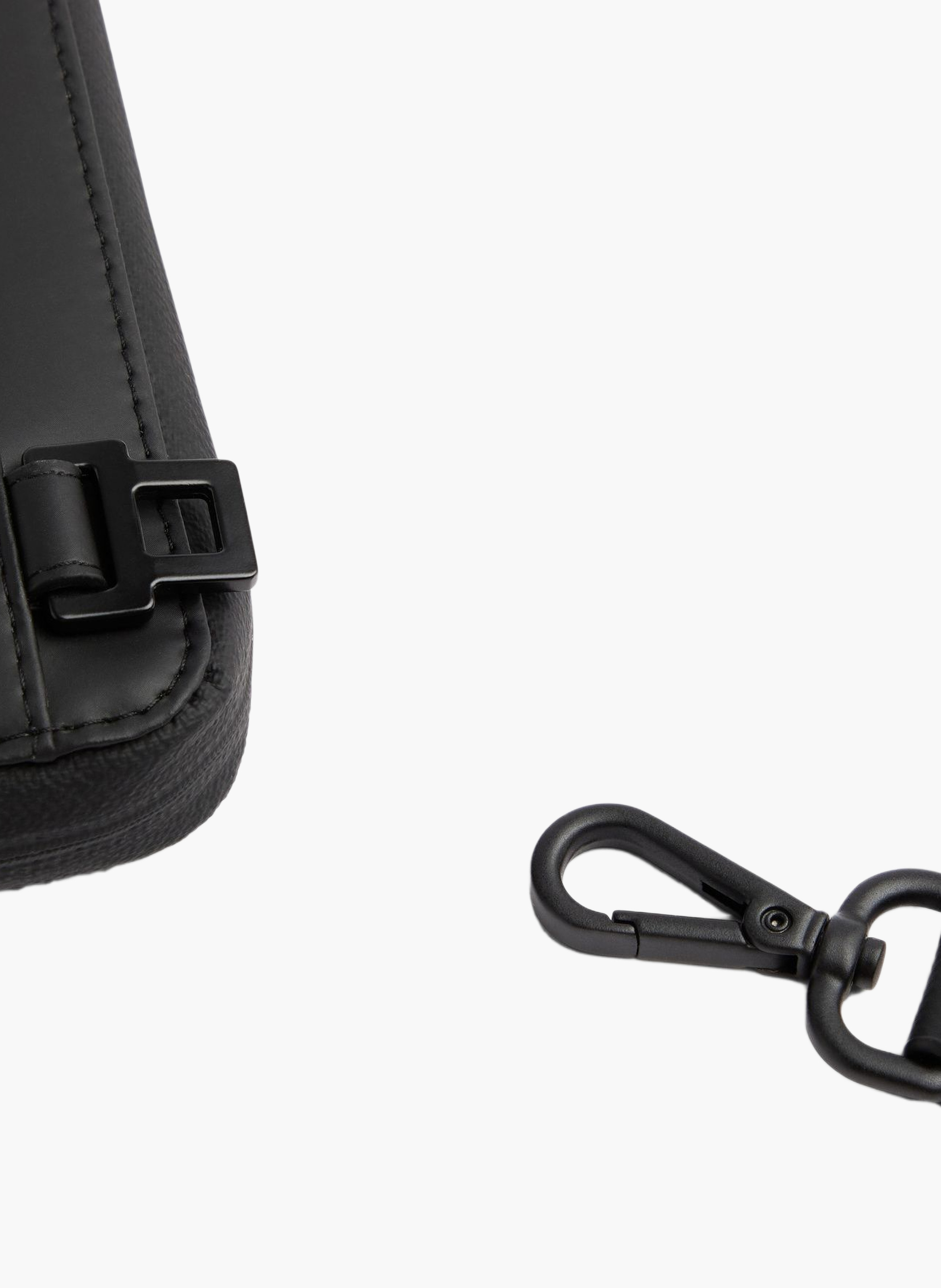 Sac à main avec bandoulière amovible PIQUADRO Noir