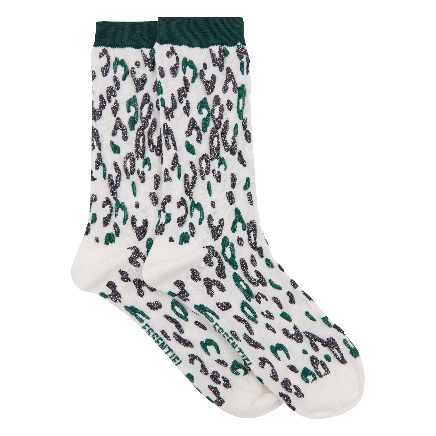 Chaussettes motif animal karty ESSENTIEL ANTWERP Blanc