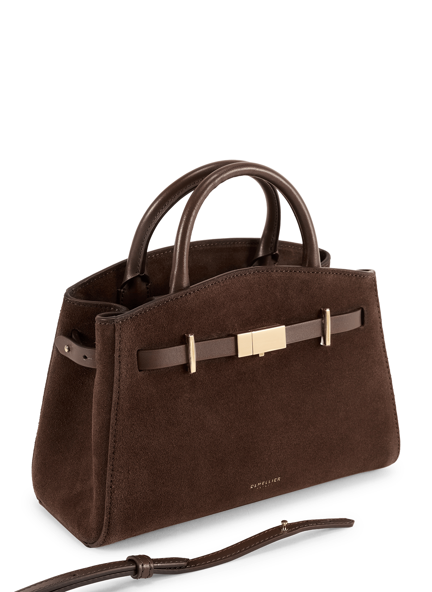 Hudson leather handbag DEMELLIER LONDON Brown