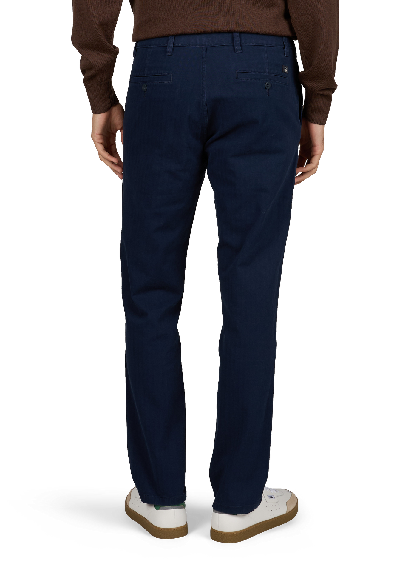 Pantalon chino slim en coton mélangé DOCKERS Bleu