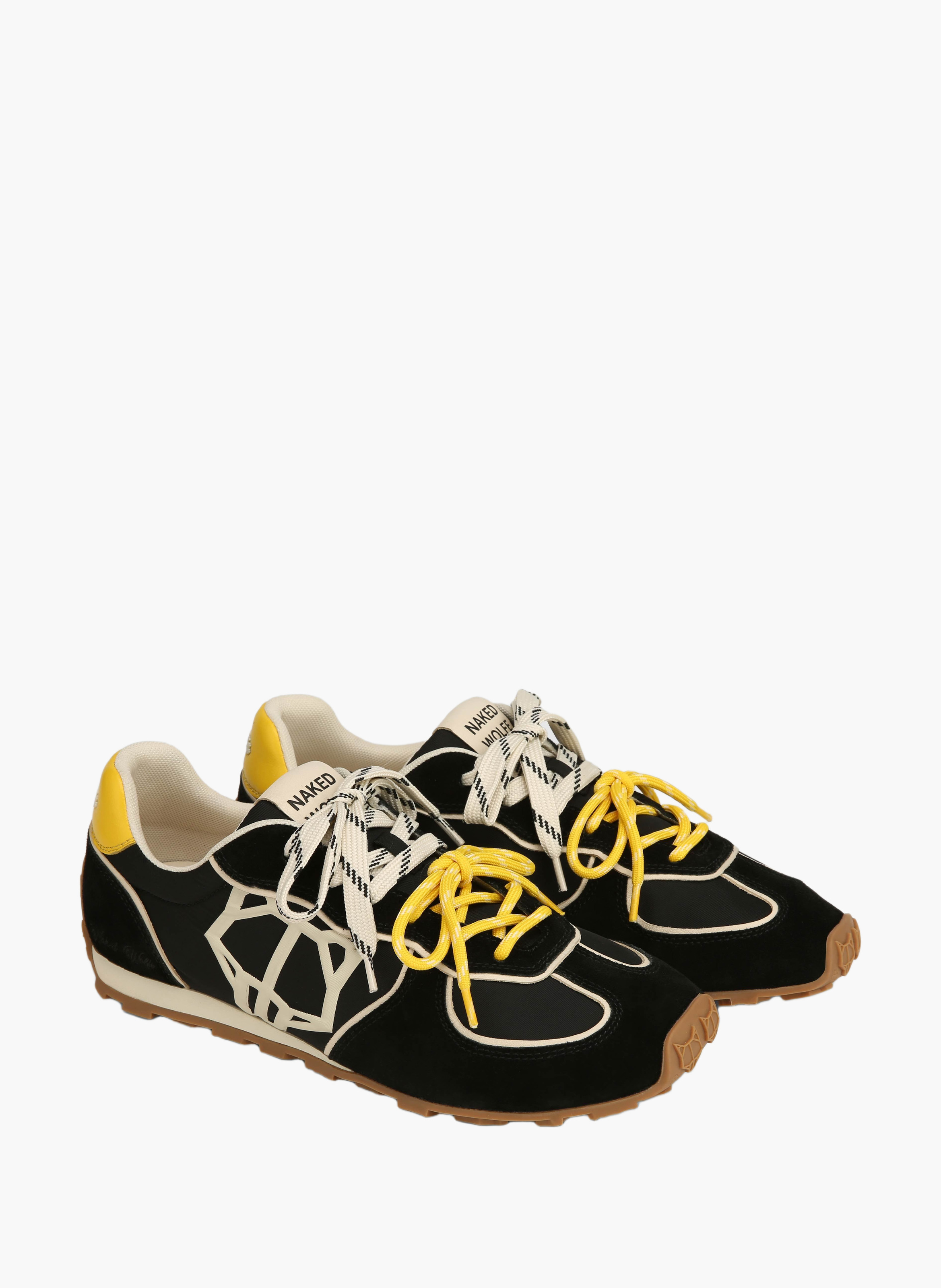 Baskets lightning en nylon NAKED WOLFE Noir