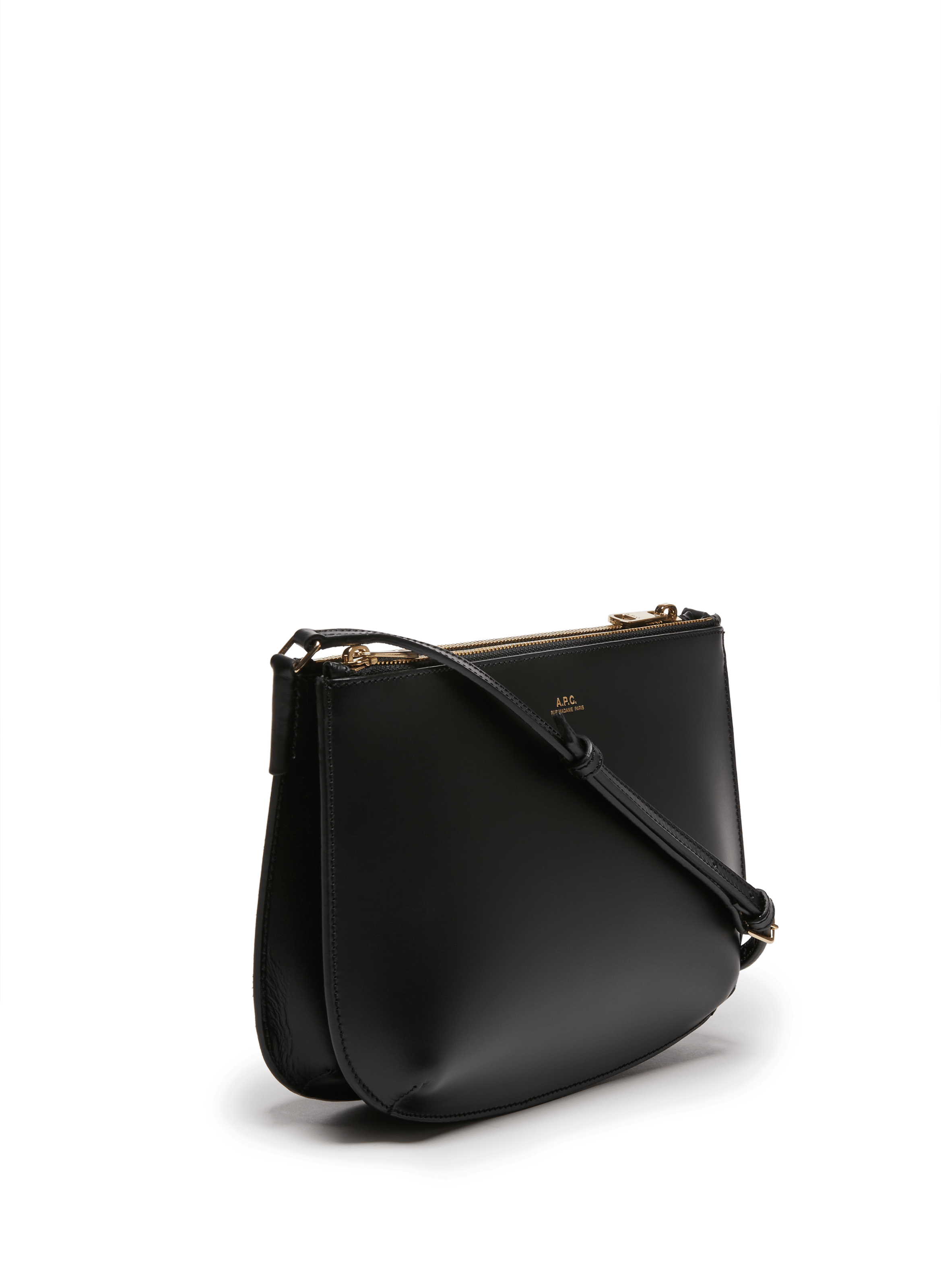 Sarah leather bag A.P.C. Black