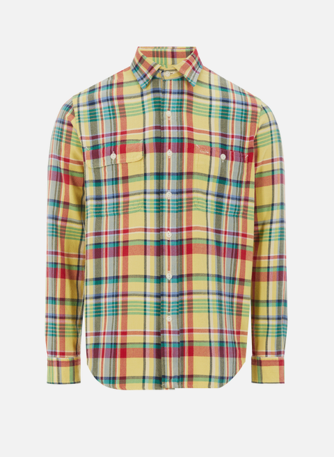 قميص من القطن متعدد الألوان من ralph lauren 