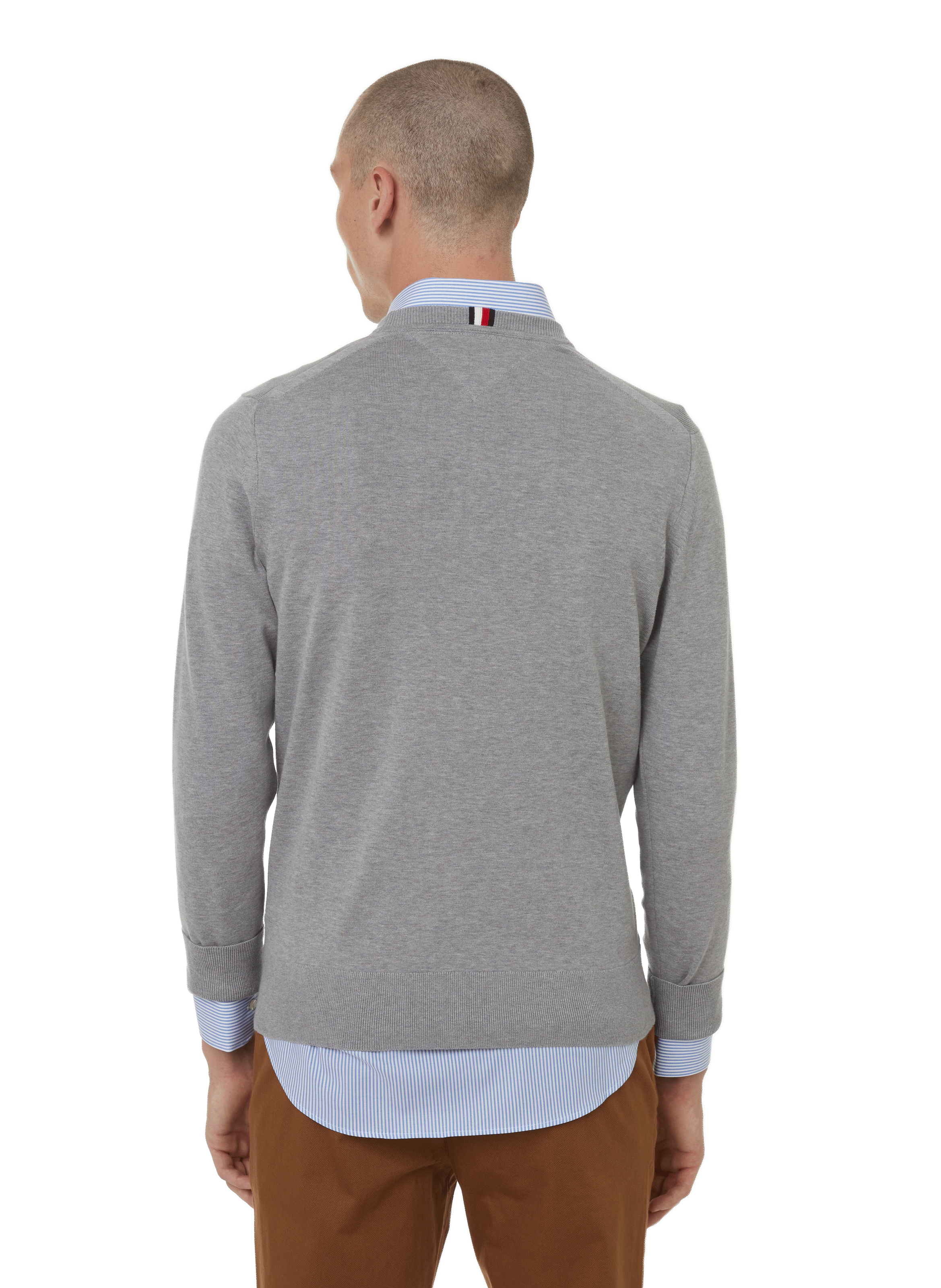 Cotton jumper TOMMY HILFIGER Grey