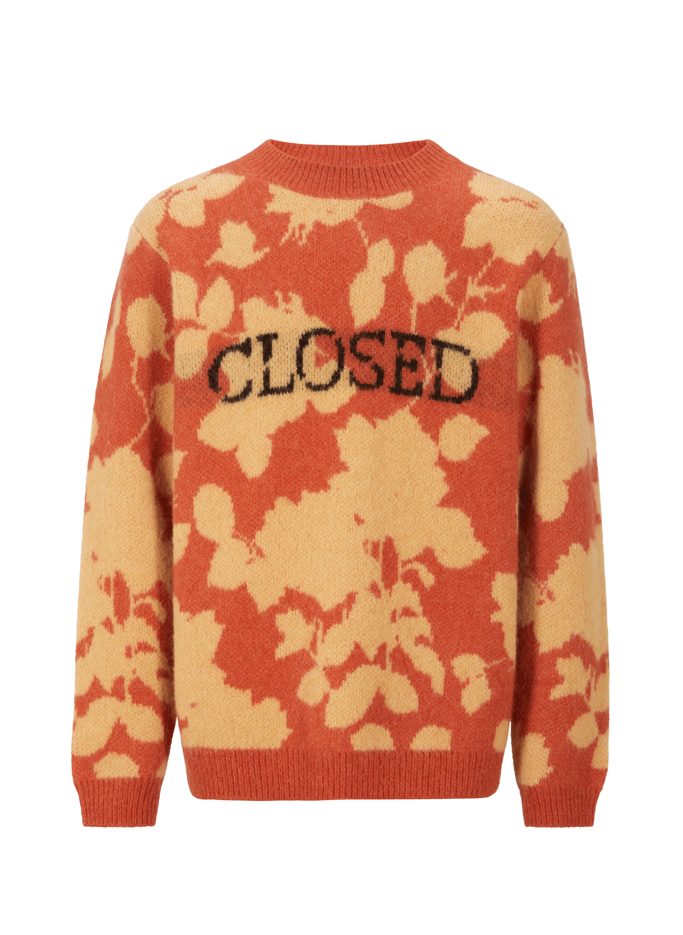 Pull col rond en laine mélangé