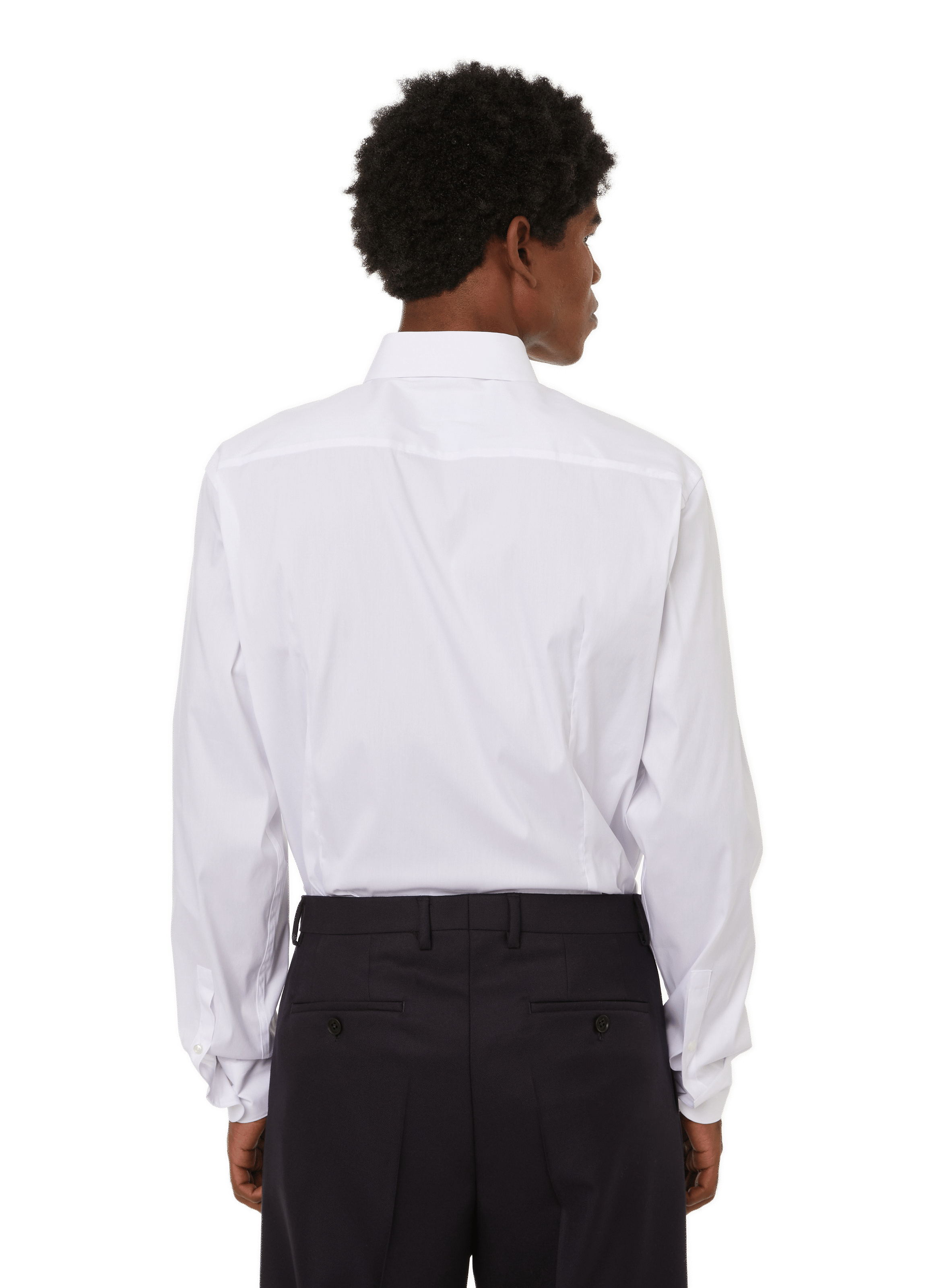 Cotton shirt BOSS White