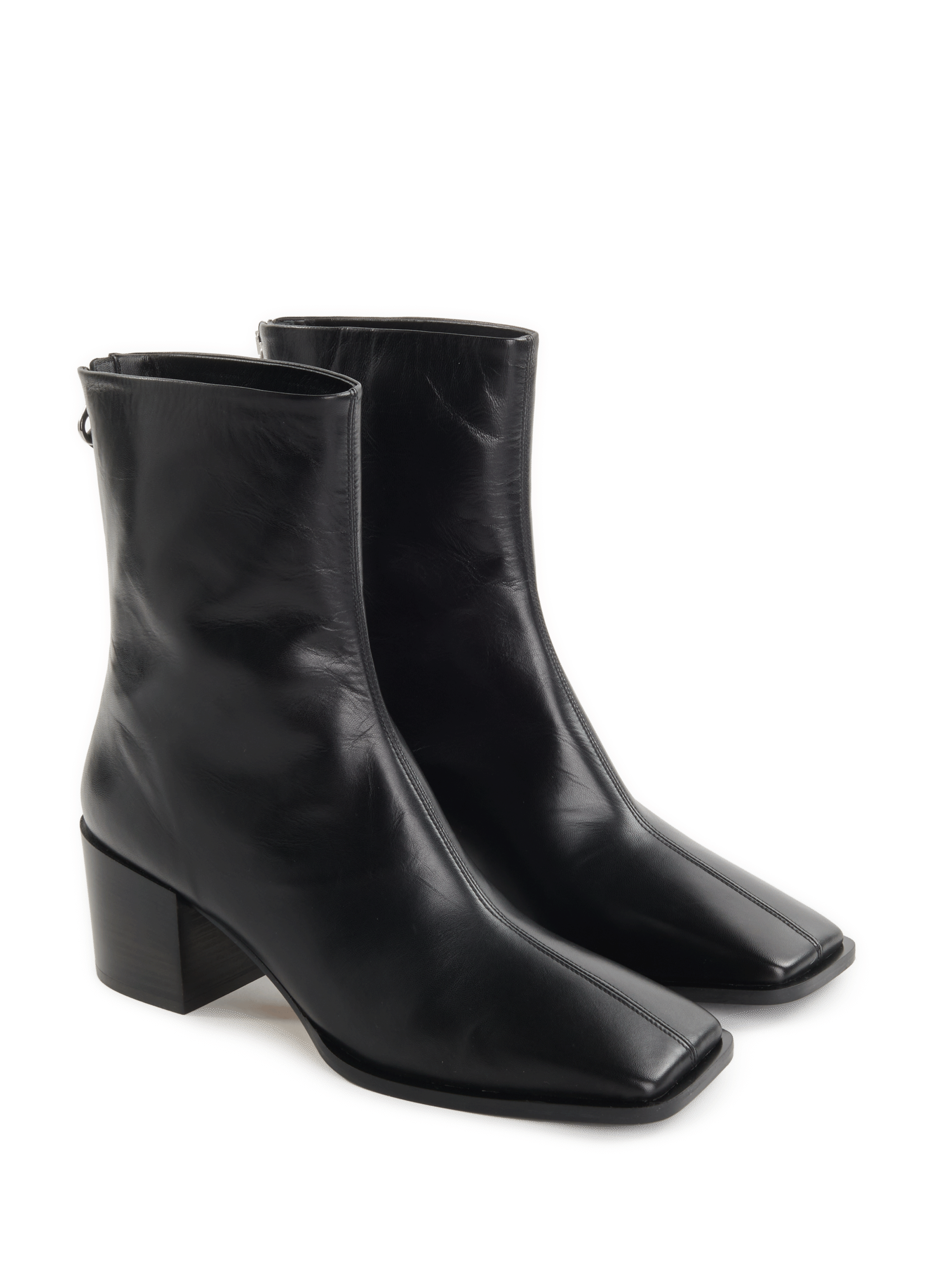Leather ankle boots  AEYDE Black