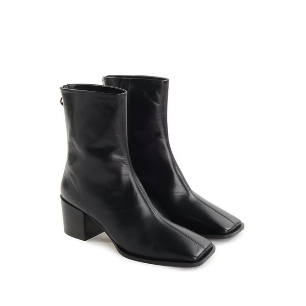 Bottines en cuir