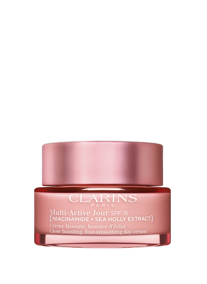 Multi-Active Day SPF 15 - Smoothing cream, radiance booster - All skin types CLARINS
