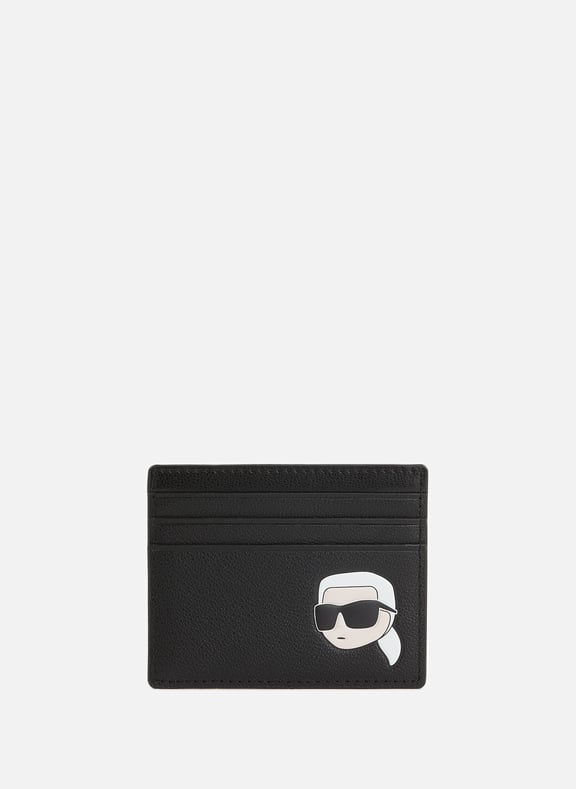 Porte cartes K/Ikonik 2.0 Noir by KARL LAGERFELD KARL LAGERFELD Porte cartes K/Ikonik 2.0 Noir