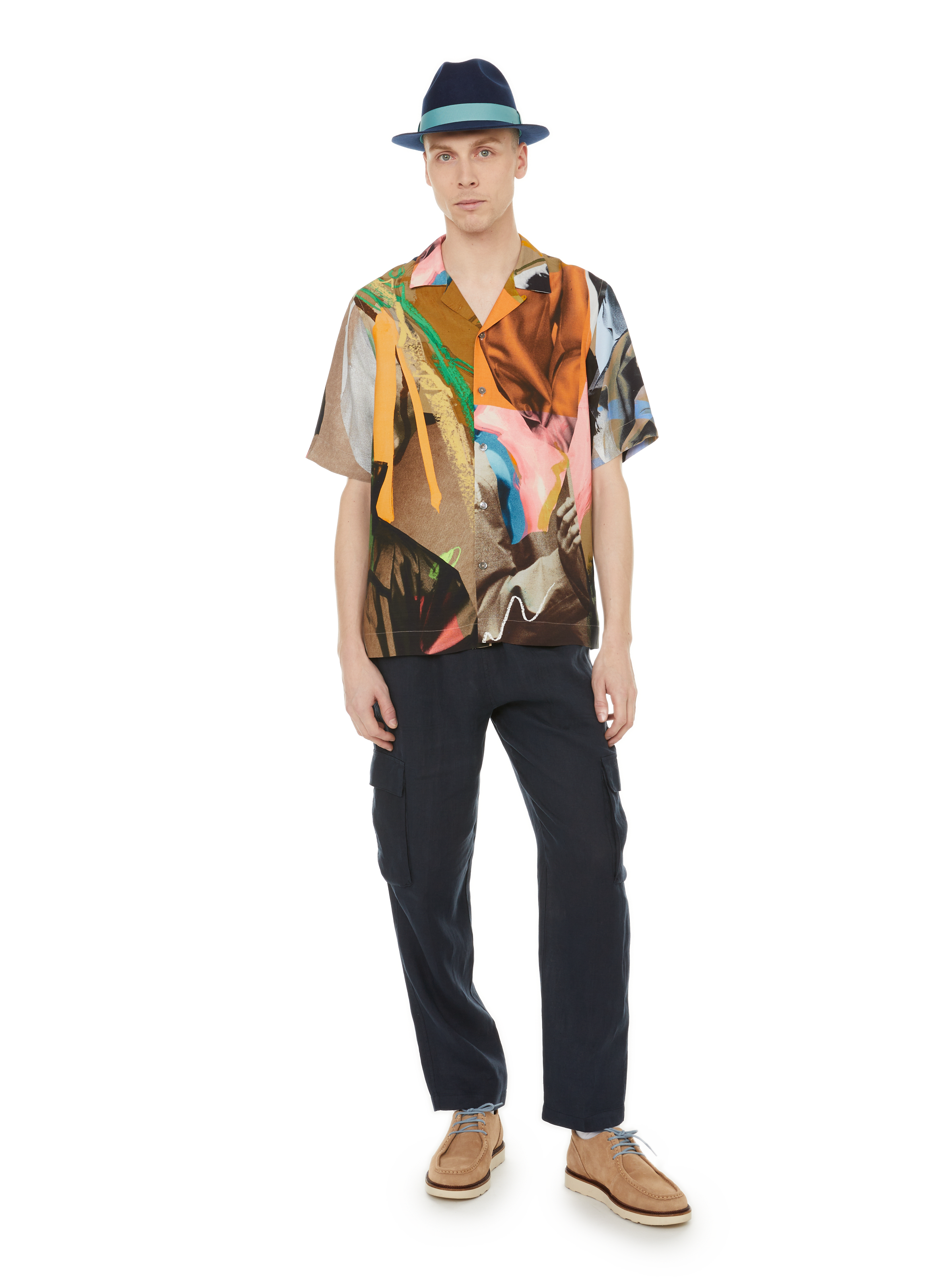 Chapeau en laine  PAUL SMITH Bleu